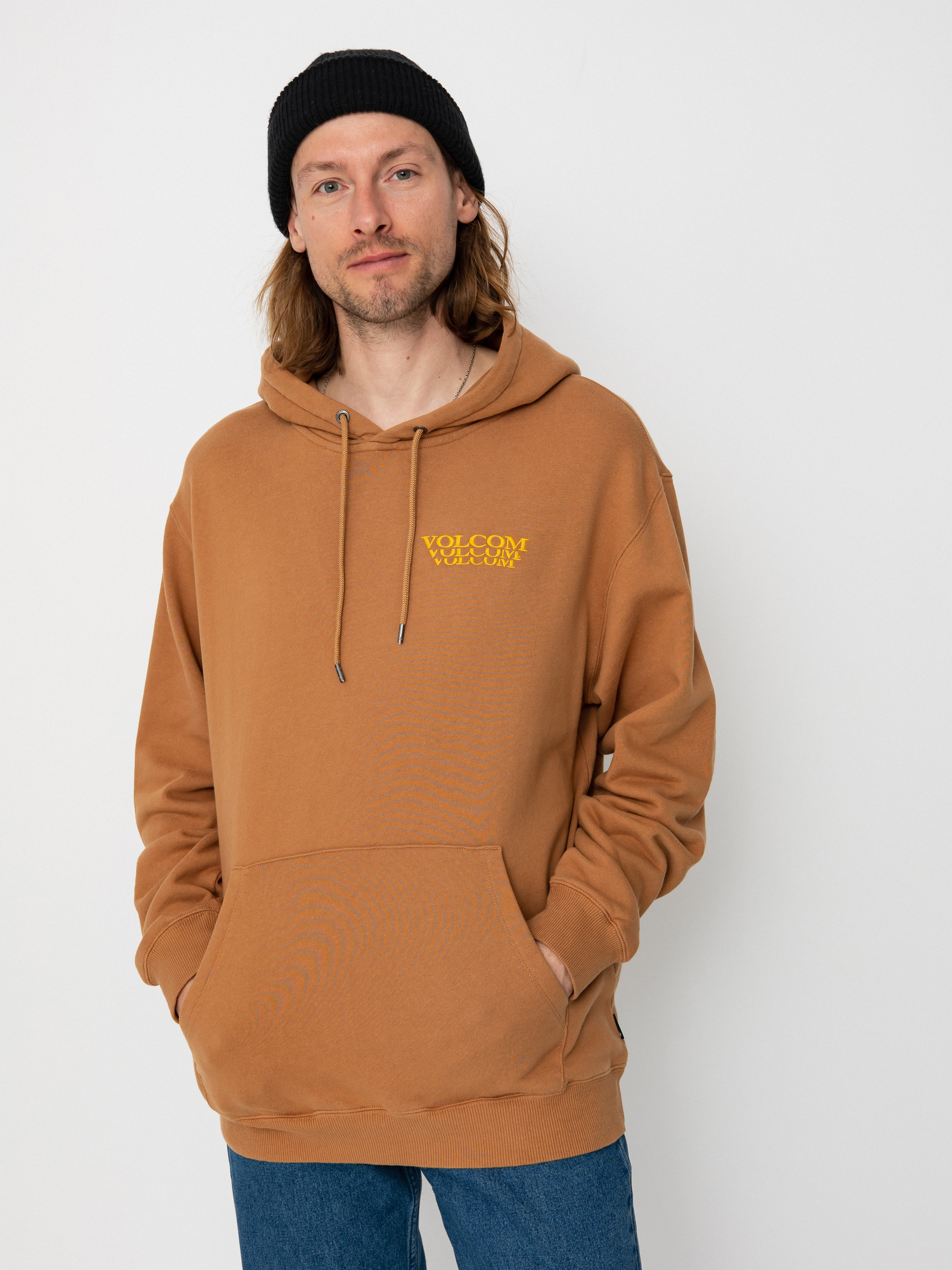 Volcom Terry Stoned HD Kapucnis pulóver (tobacco)