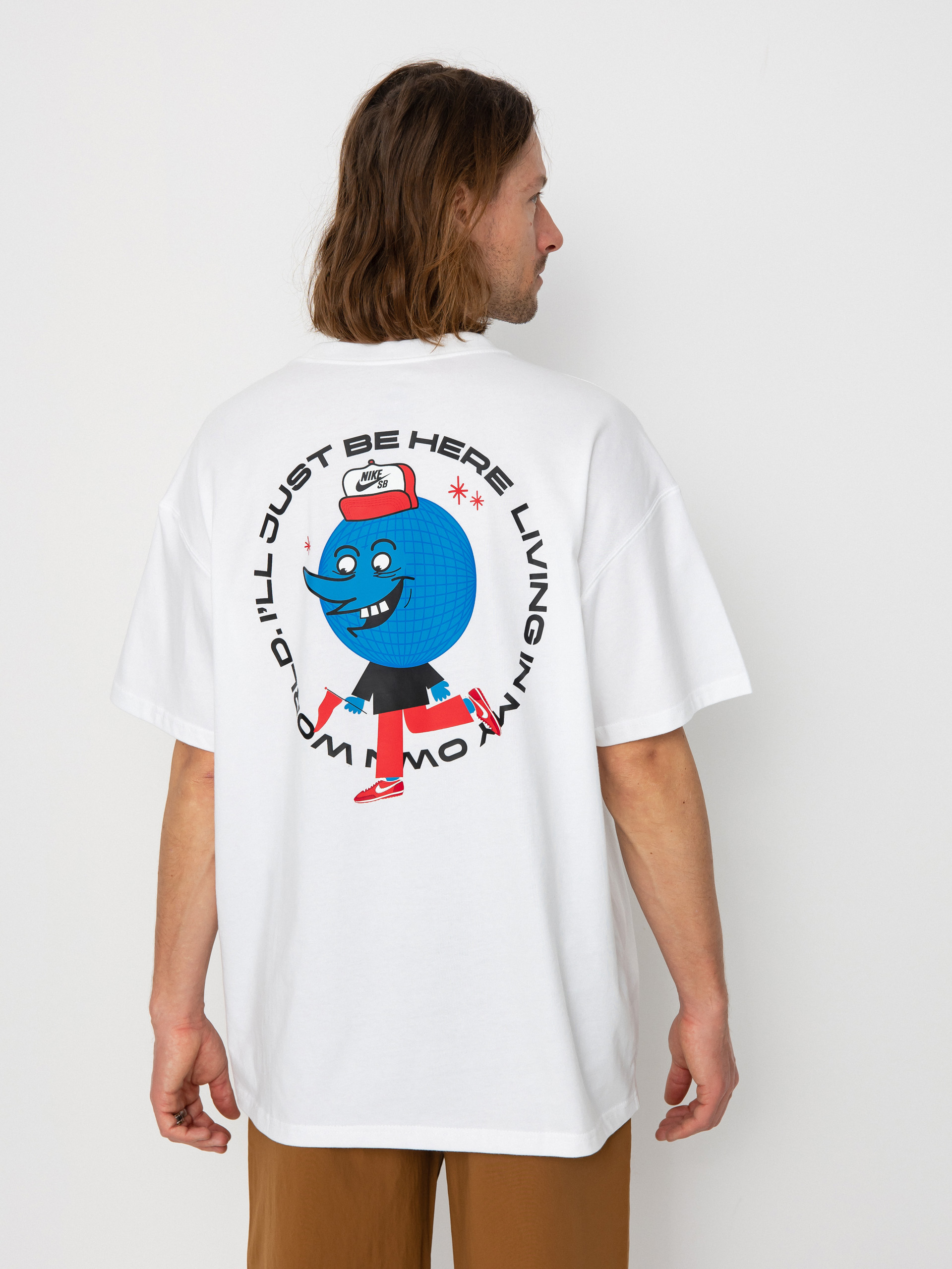 Nike SB Globe Guy póló (white)