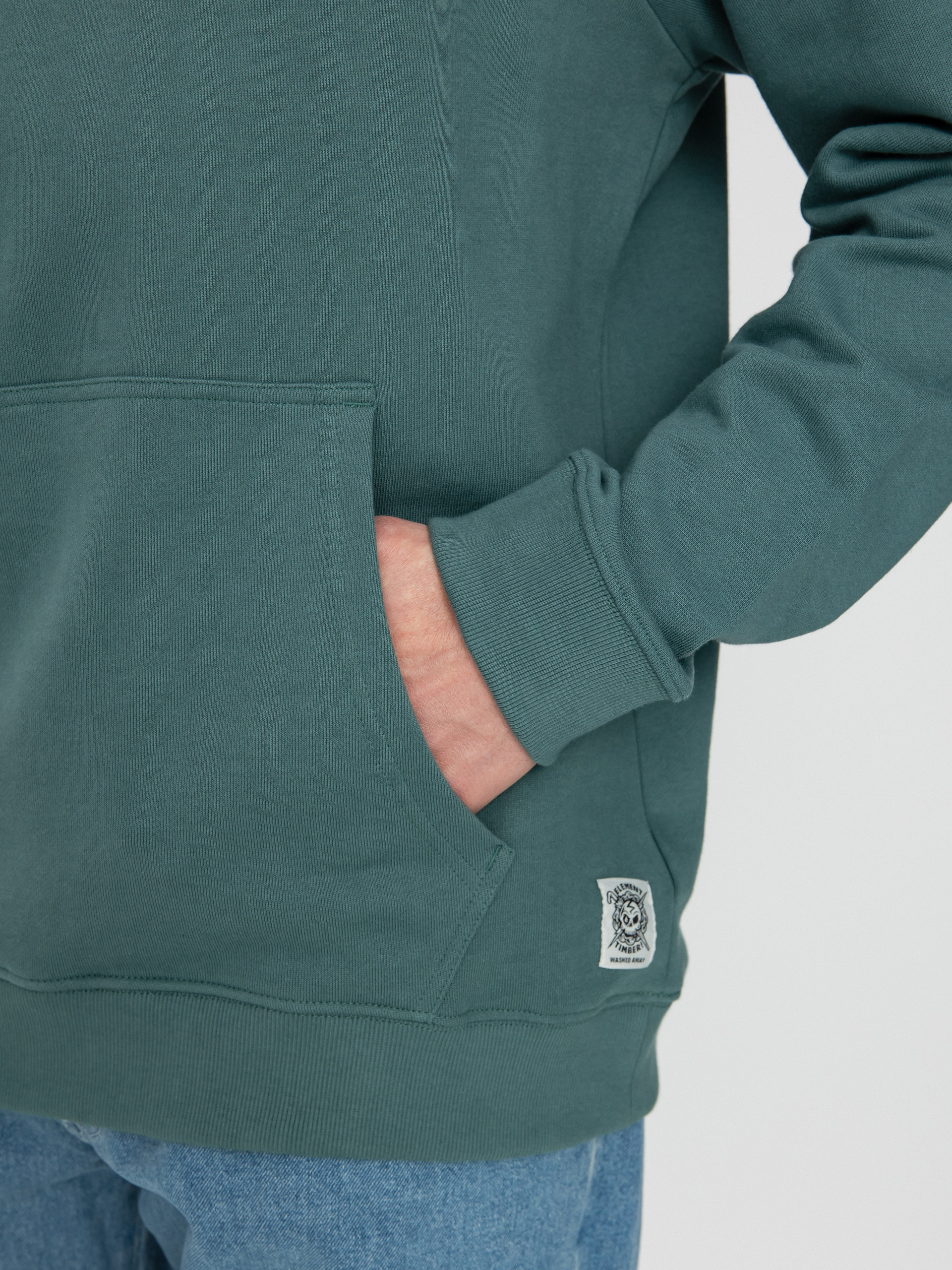 Element Angry Clouds HD Kapucnis pulóver (north atlantic)