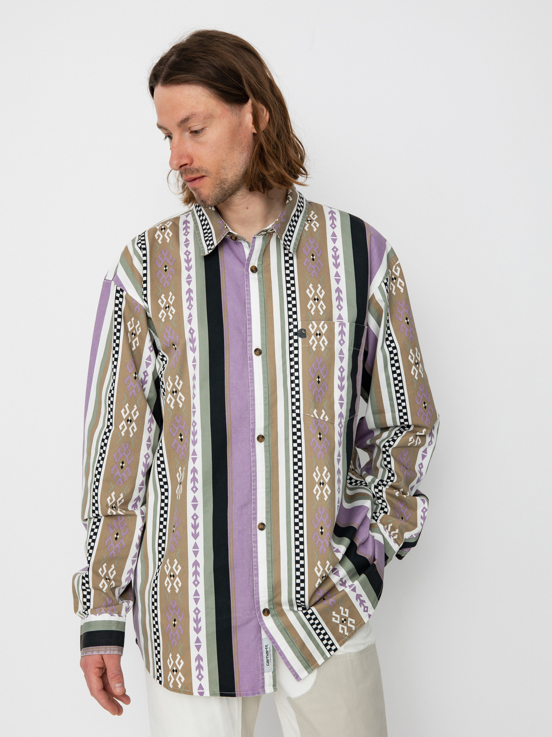 Carhartt WIP Coba Stripe Ing (coba stripe violanda/soot)