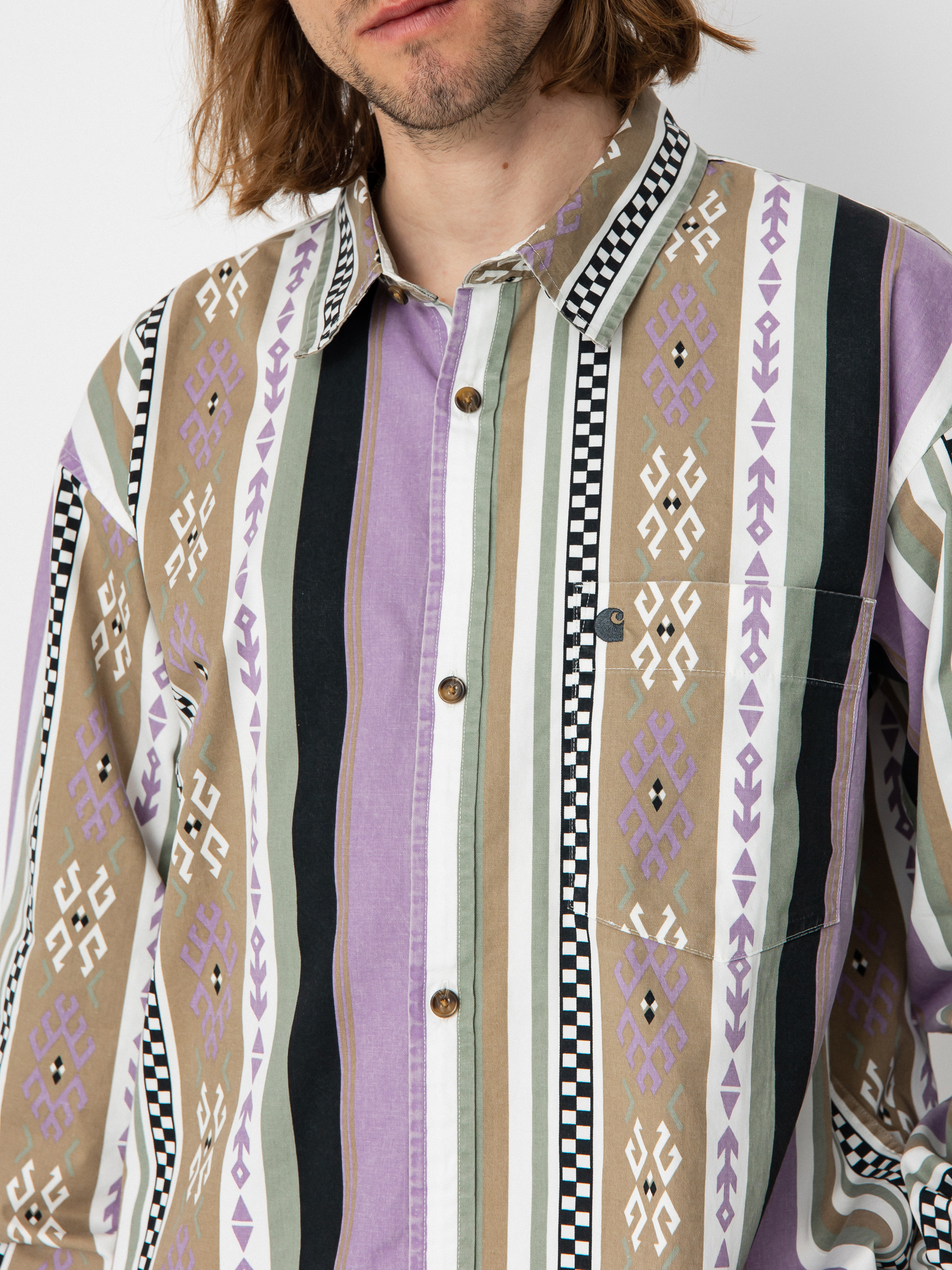 Carhartt WIP Coba Stripe Ing (coba stripe violanda/soot)