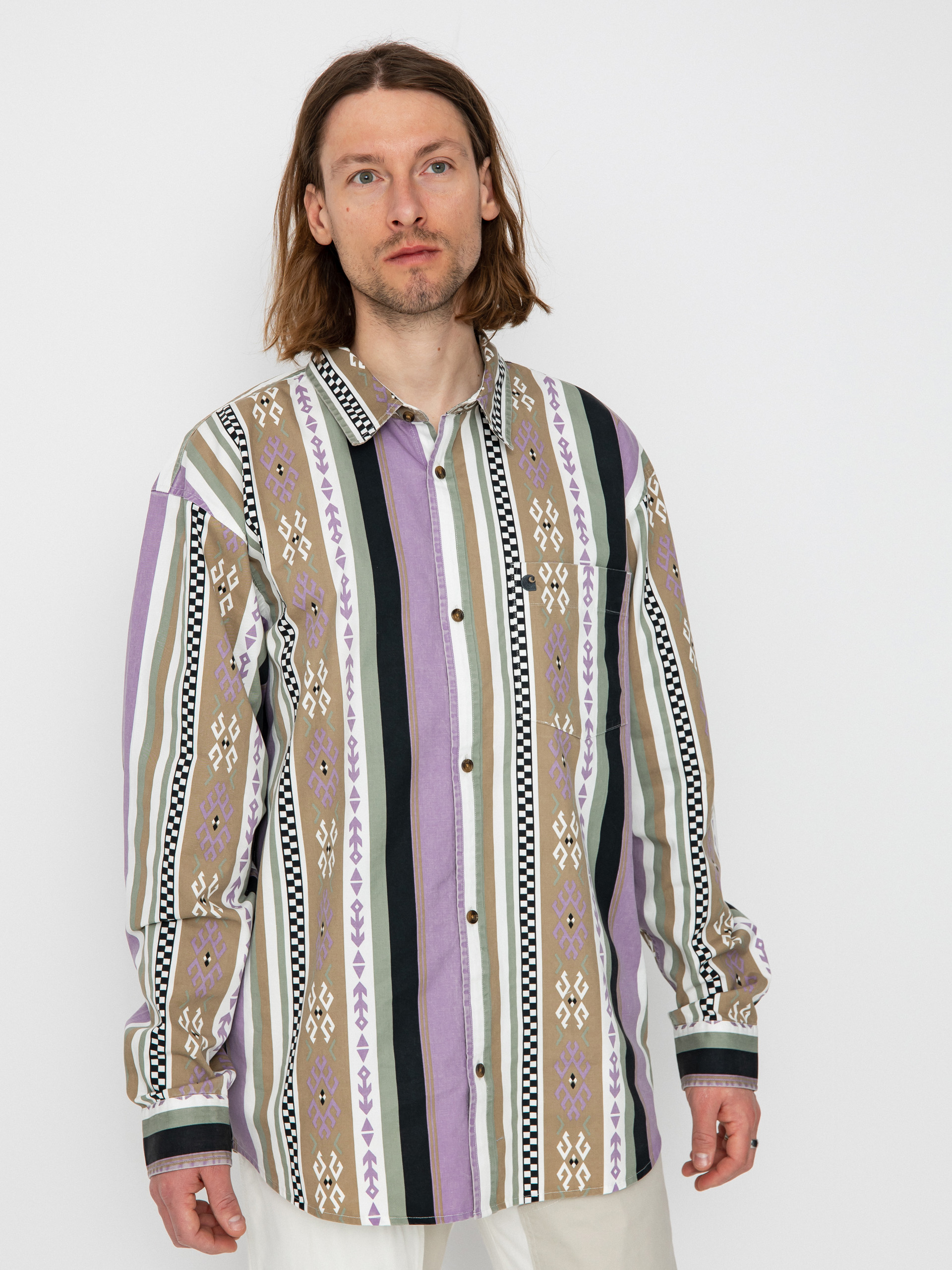 Carhartt WIP Coba Stripe Ing (coba stripe violanda/soot)