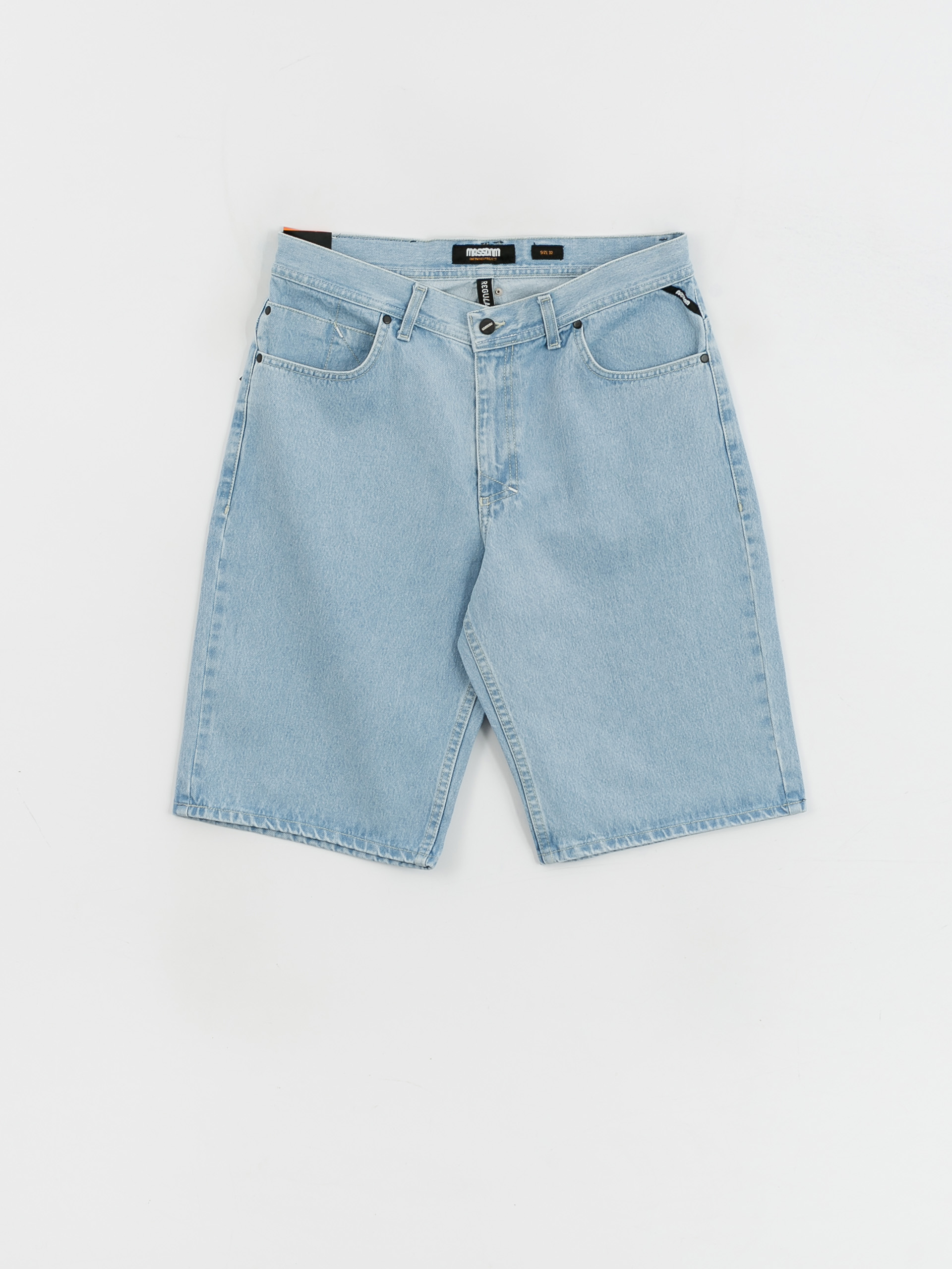 MassDnm Jeans Base Regular Fit Rövidnadrág (light blue)