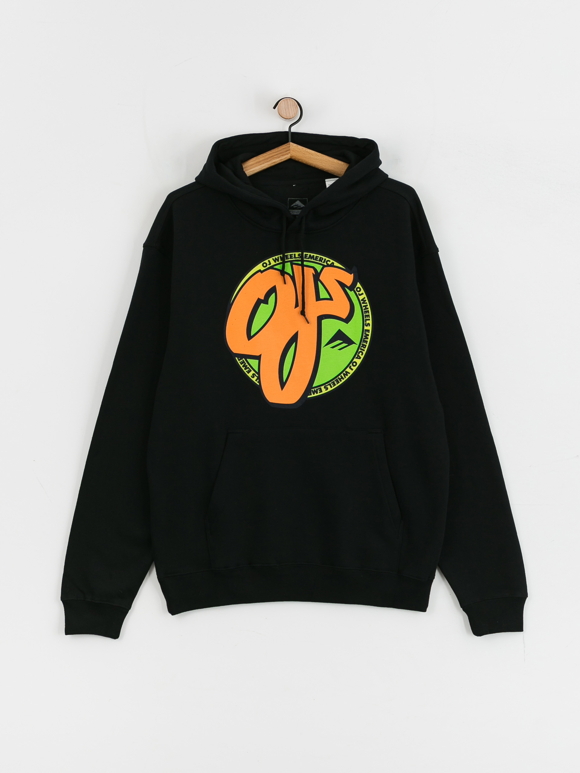 Emerica Oj Circle HD Kapucnis pulóver (black)