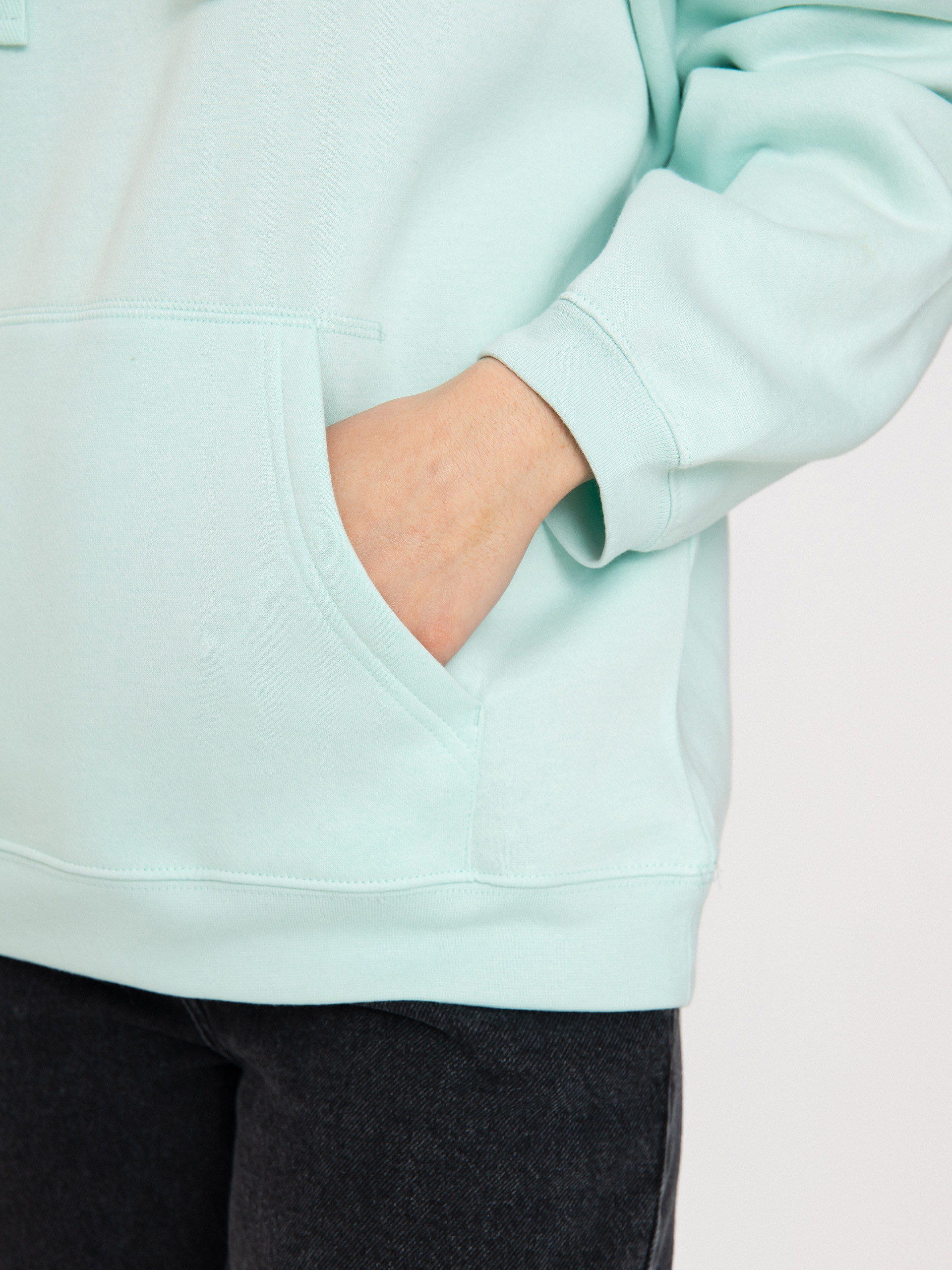 Volcom Stone Heart II HD Kapucnis pulóver Wmn (pale aqua)