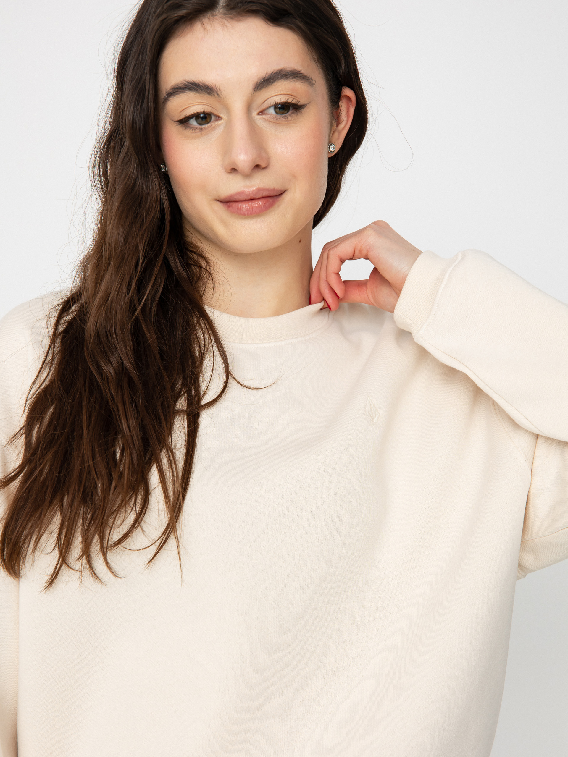 Volcom Stone Heart II Pulóver Wmn (sand)