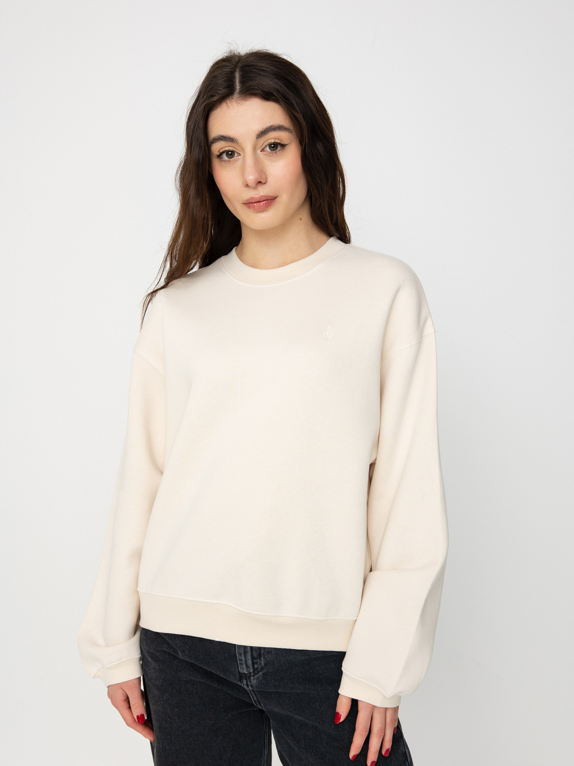 Volcom Stone Heart II Pulóver Wmn (sand)