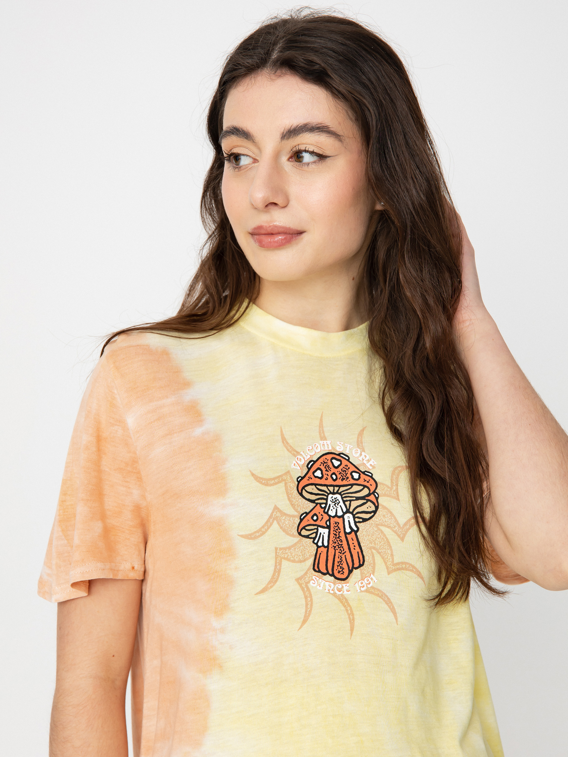 Volcom Tern N Bern póló Wmn (citron)