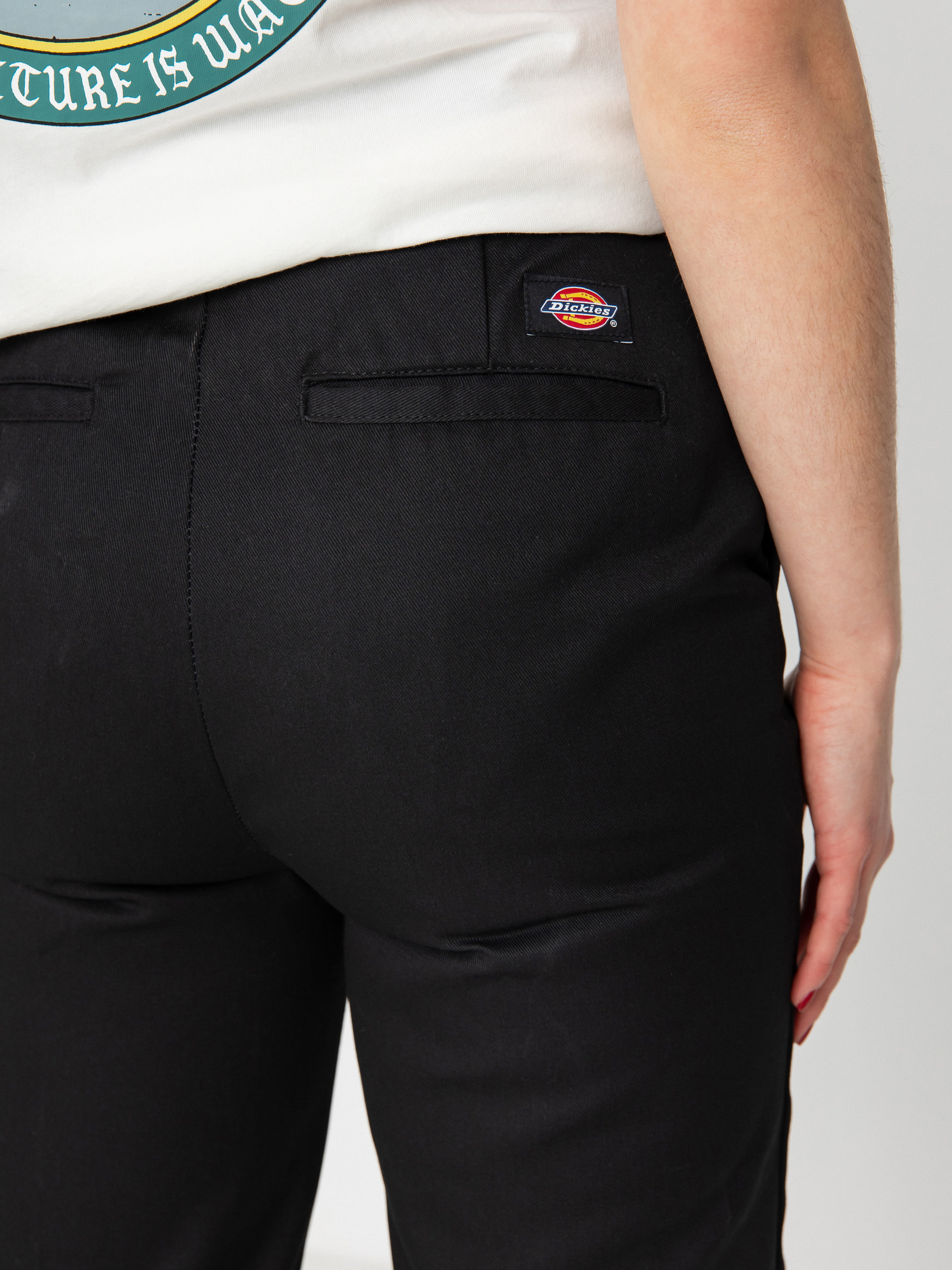 Dickies Phoenix Cropped Rec Kisnadrág Wmn (black)
