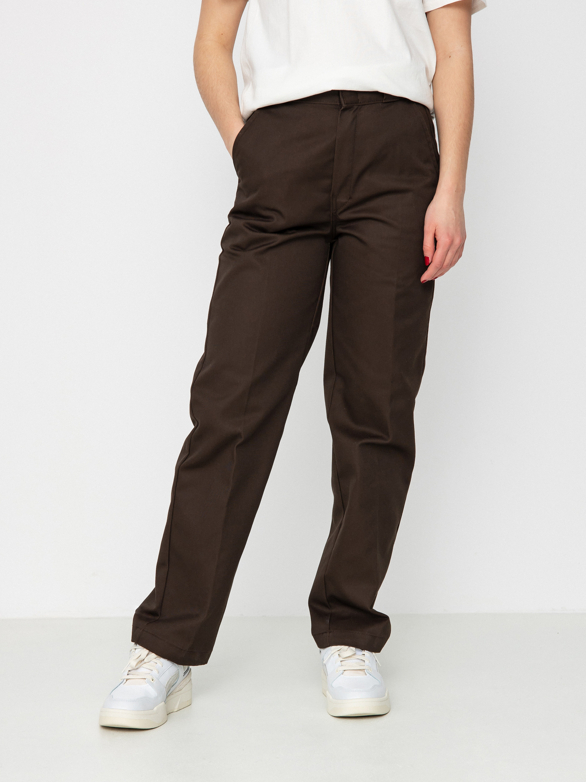 Dickies Elizaville Kisnadrág Wmn (dark brown)