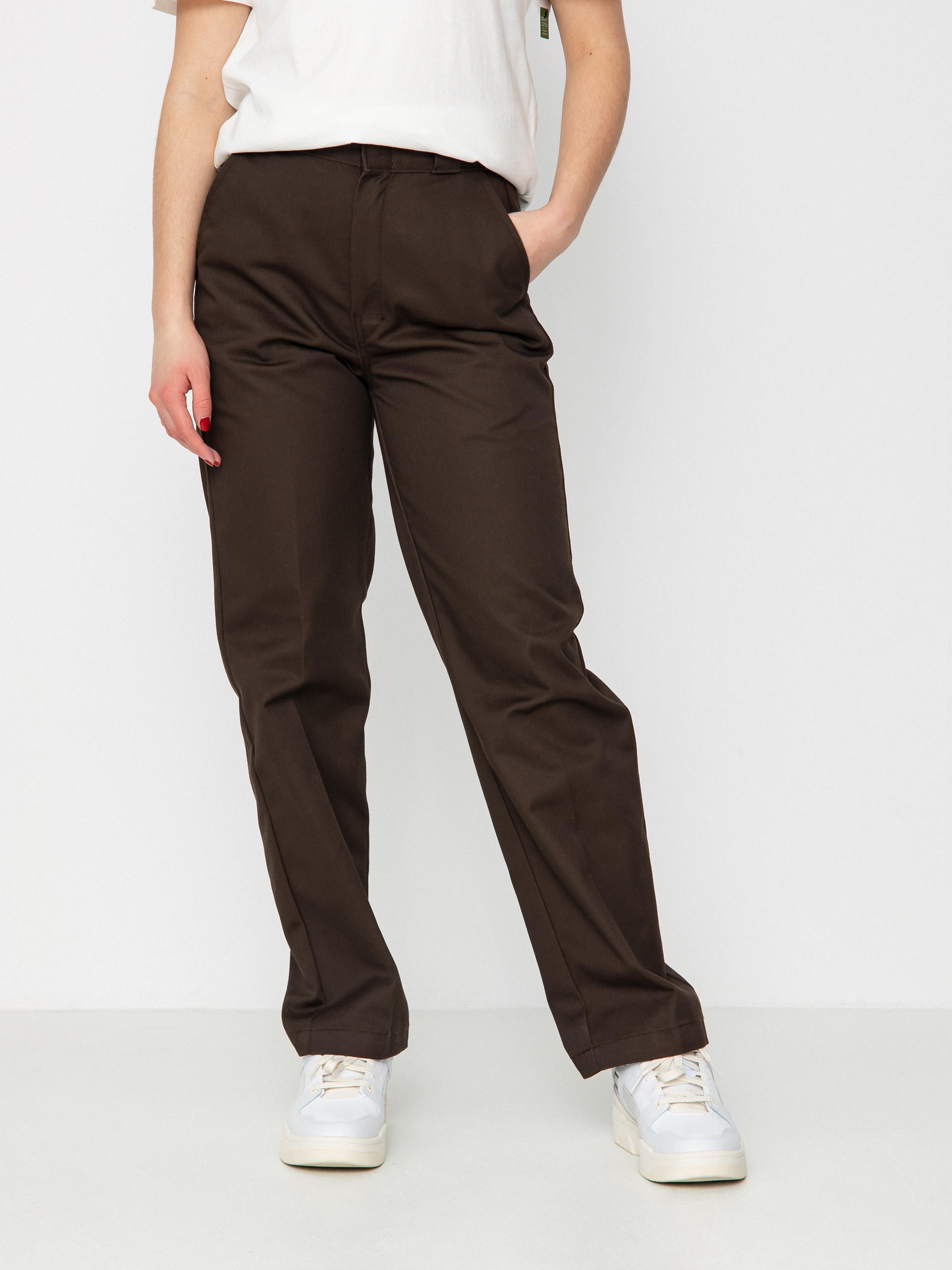 Dickies Elizaville Kisnadrág Wmn (dark brown)