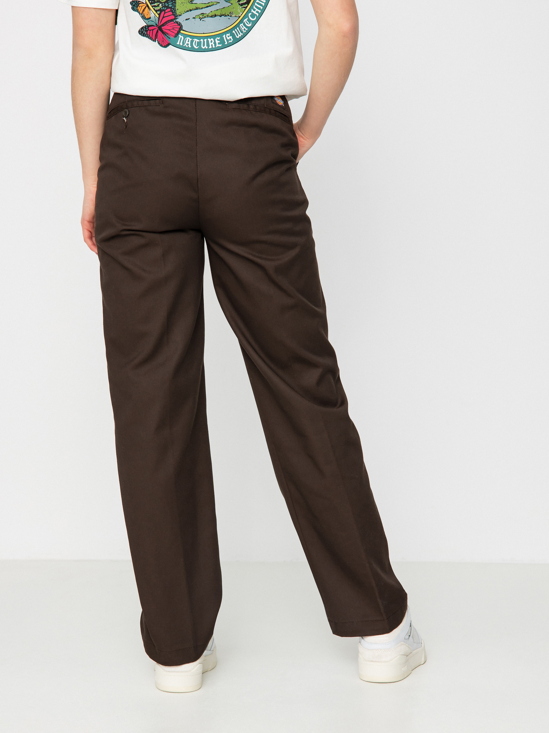 Dickies Elizaville Kisnadrág Wmn (dark brown)