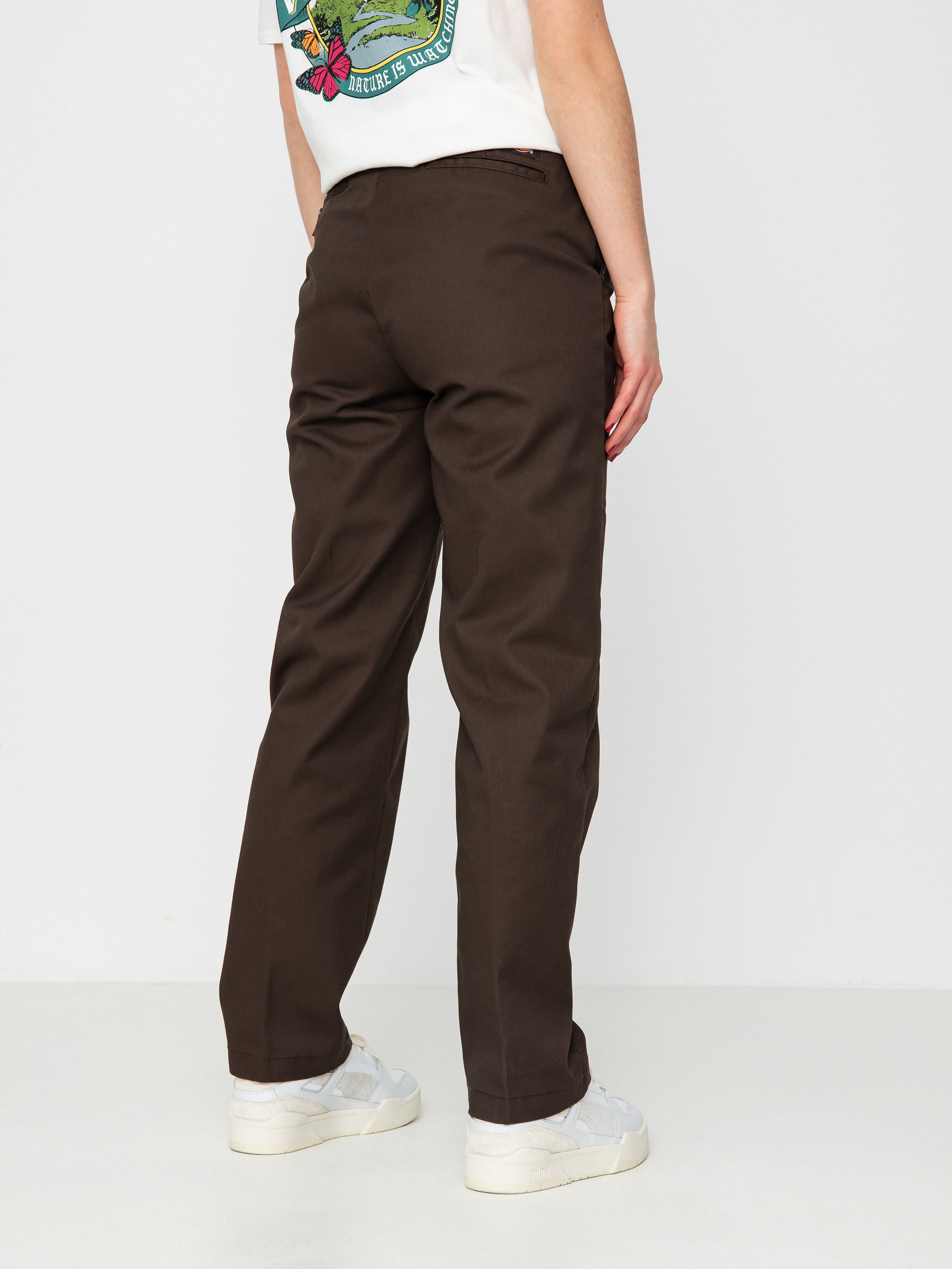 Dickies Elizaville Kisnadrág Wmn (dark brown)