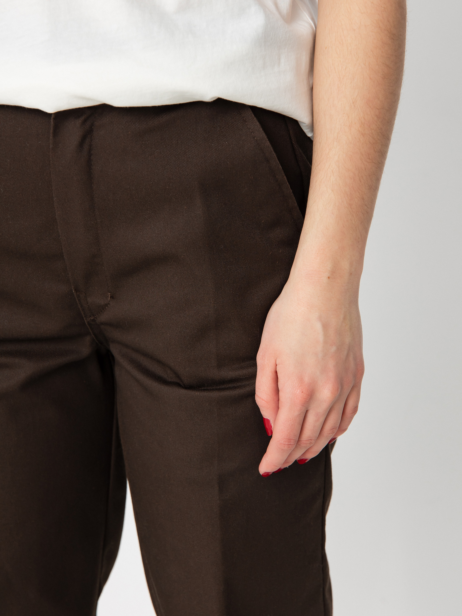 Dickies Elizaville Kisnadrág Wmn (dark brown)