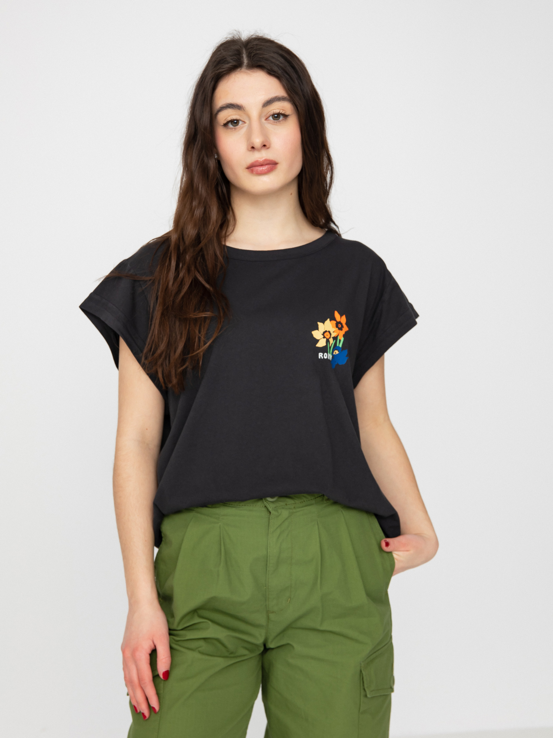 Roxy Unite The Wave A póló Wmn (anthracite)