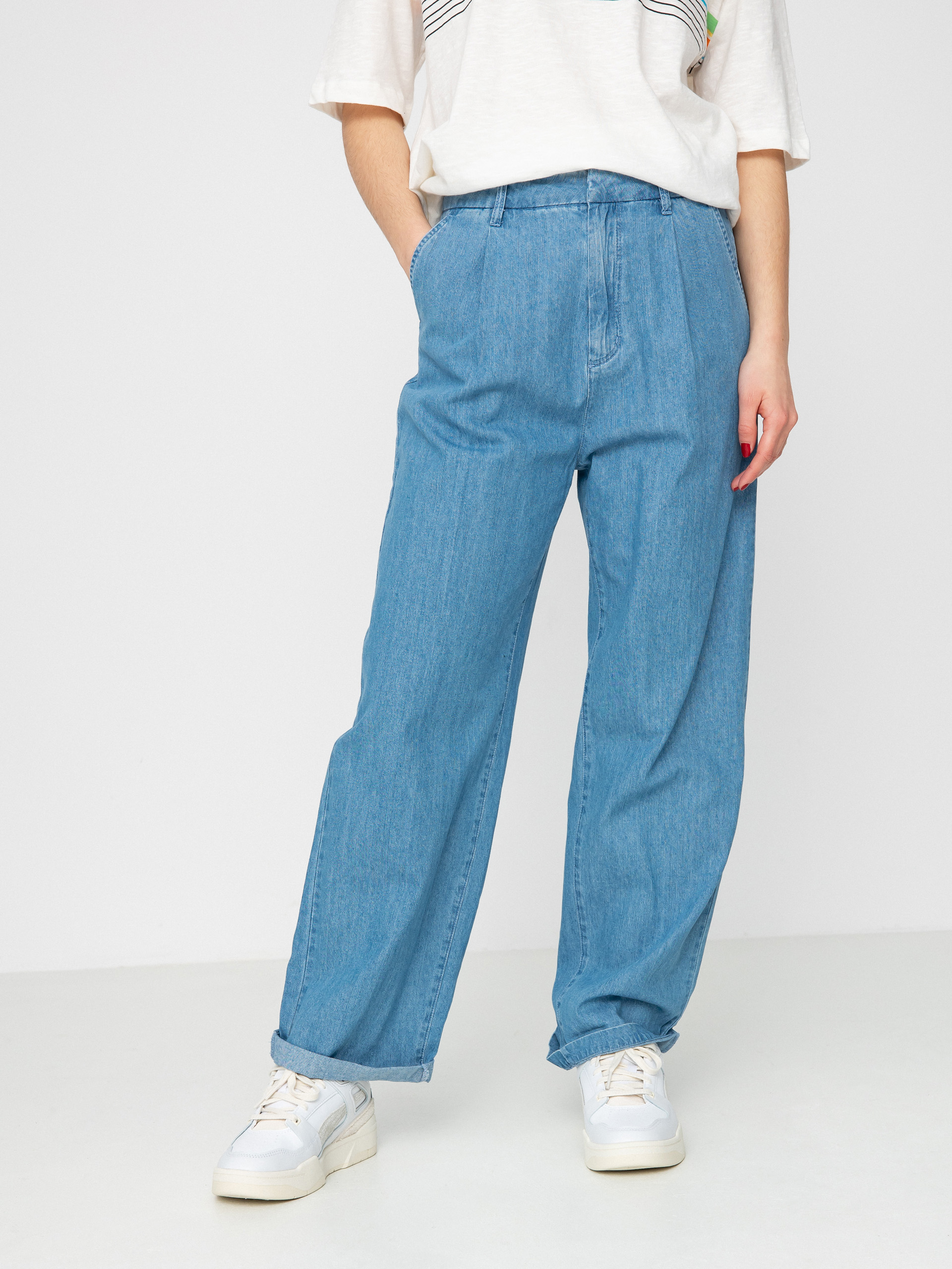 Brixton Victory Trouser Kisnadru00e1g Wmn (faded indigo)