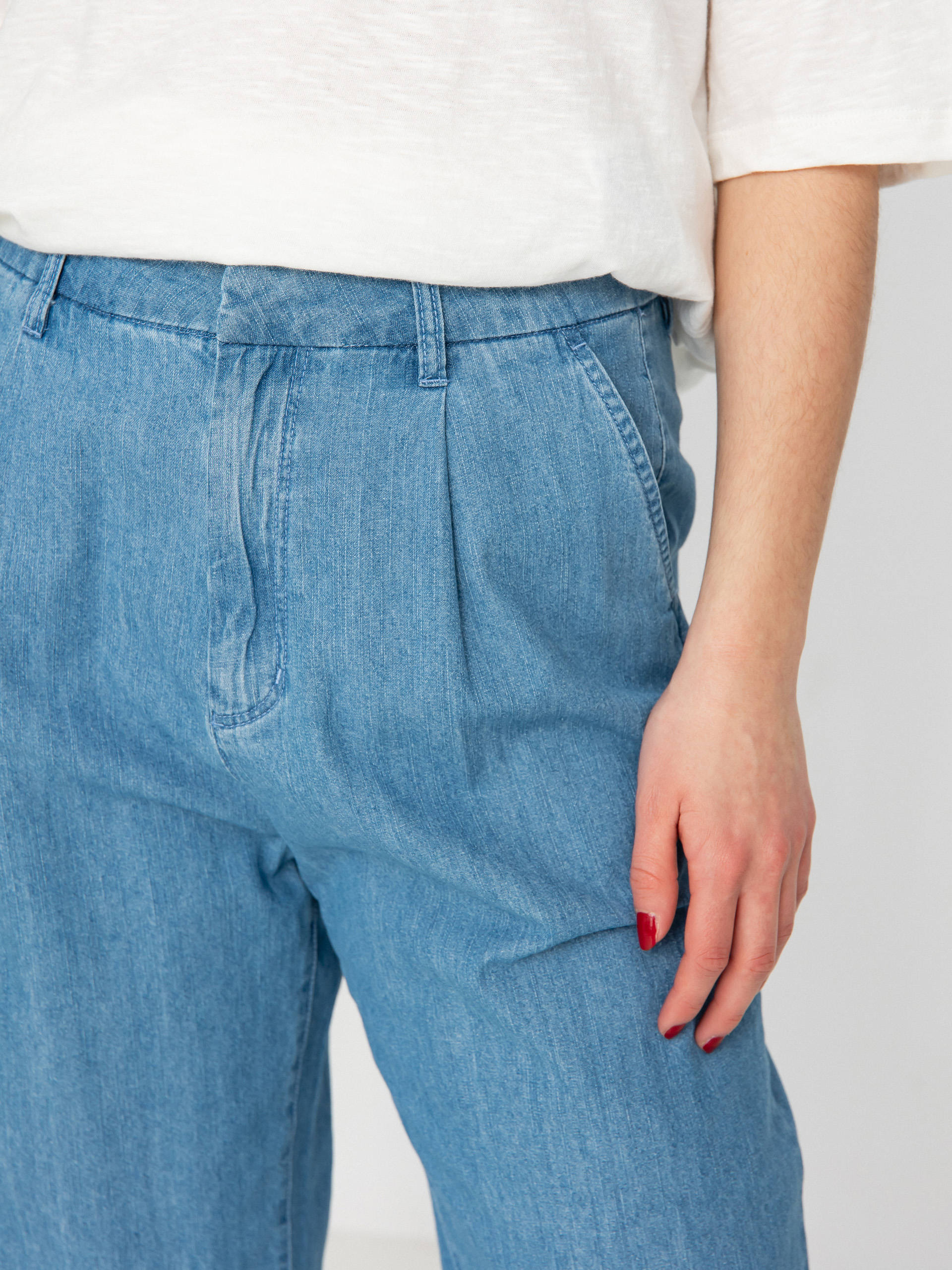 Brixton Victory Trouser Kisnadrág Wmn (faded indigo)