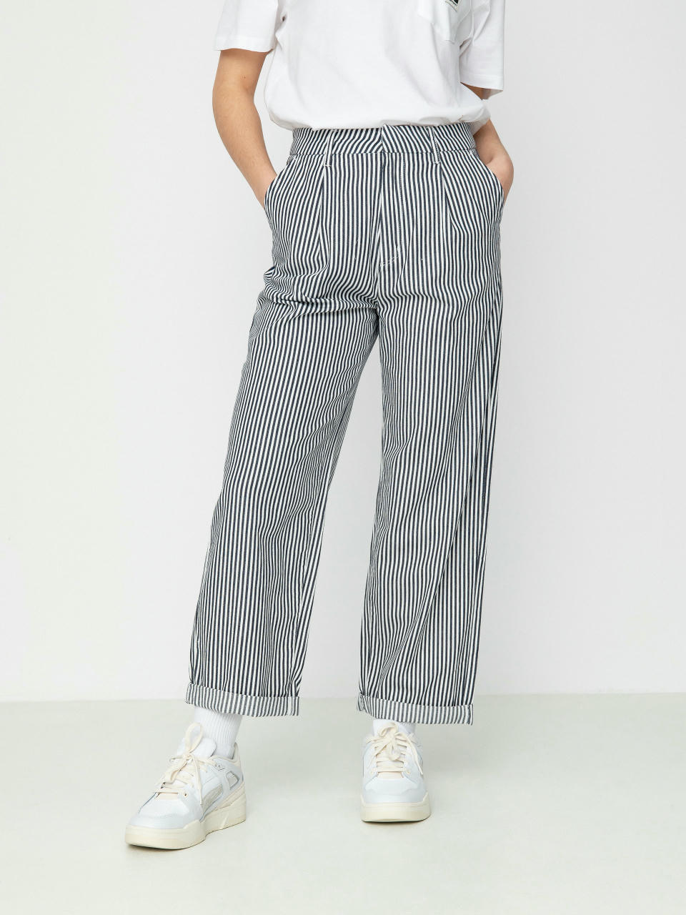 Brixton Victory Trouser Kisnadrág Wmn (washed navy)