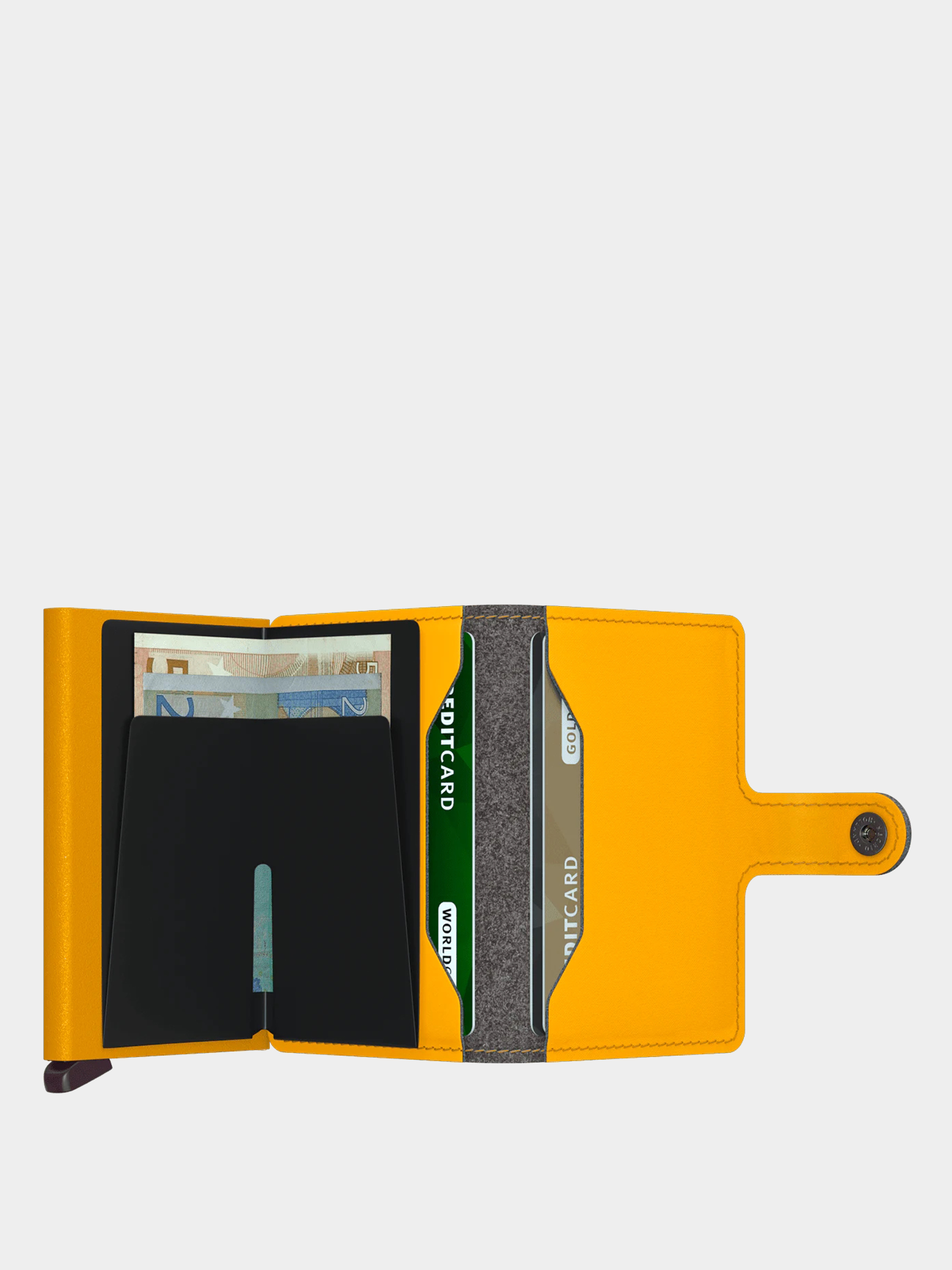 Secrid Miniwallet Pénztárca (yard powder ochre)