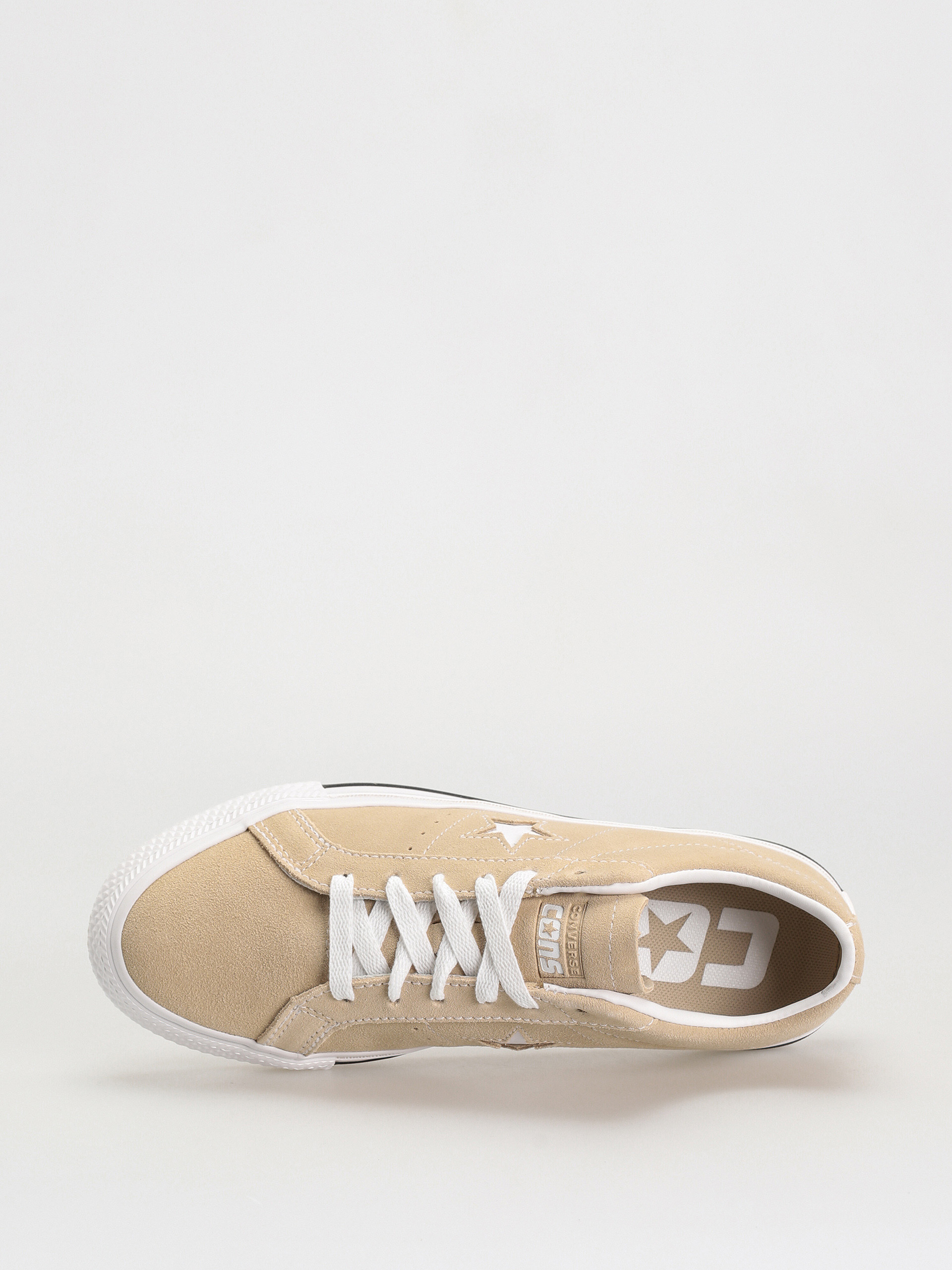 Converse One Star Pro Ox Cipők (oat milk/white/black)