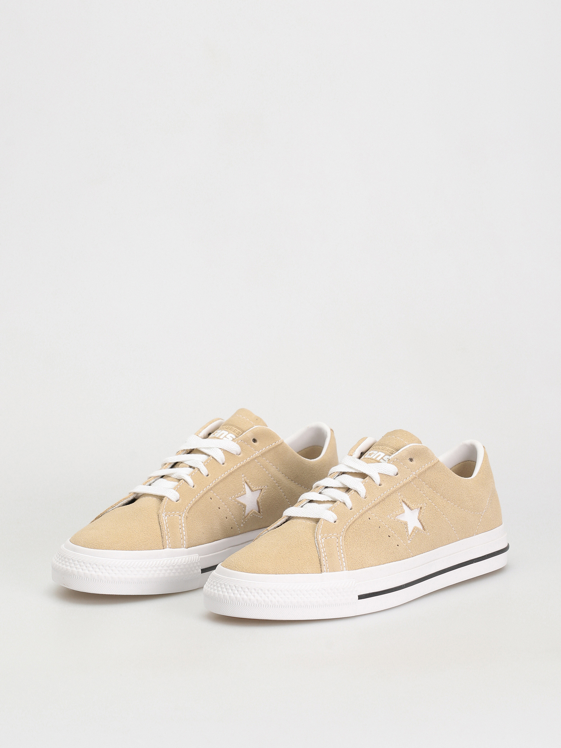 Converse One Star Pro Ox Cipők (oat milk/white/black)