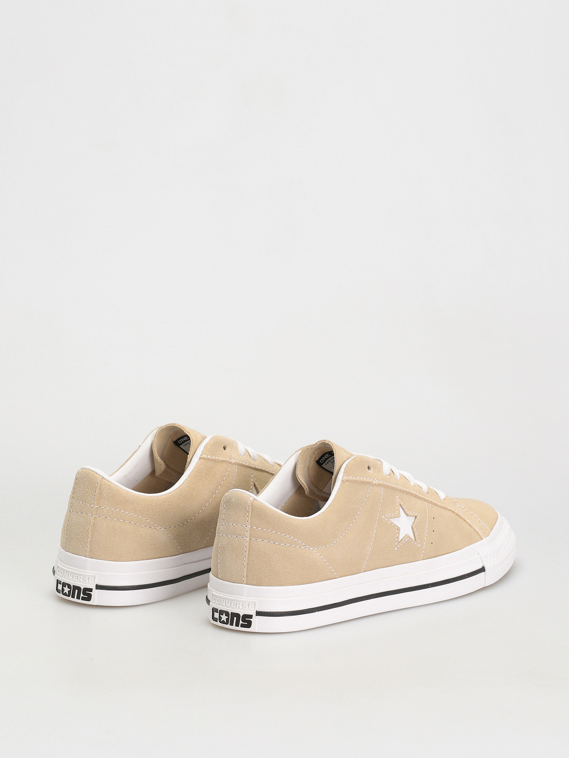 Converse One Star Pro Ox Cipők (oat milk/white/black)
