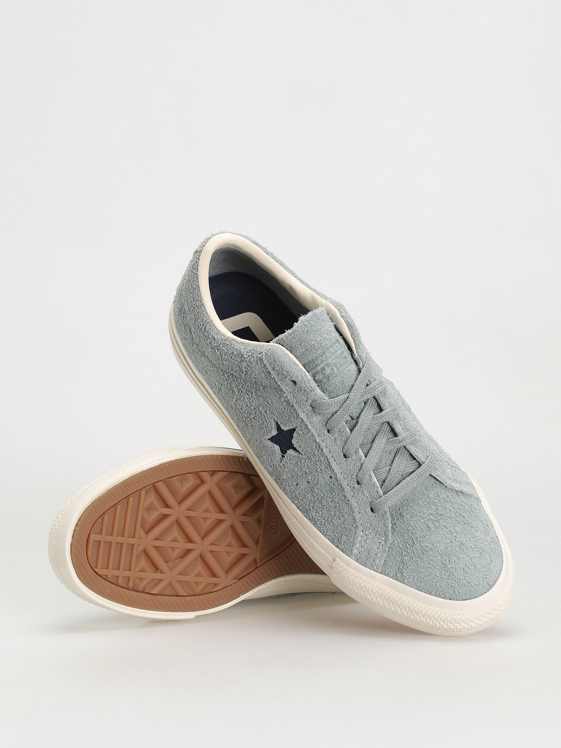 Converse One Star Pro Ox Cipők (grey/navy/egret)