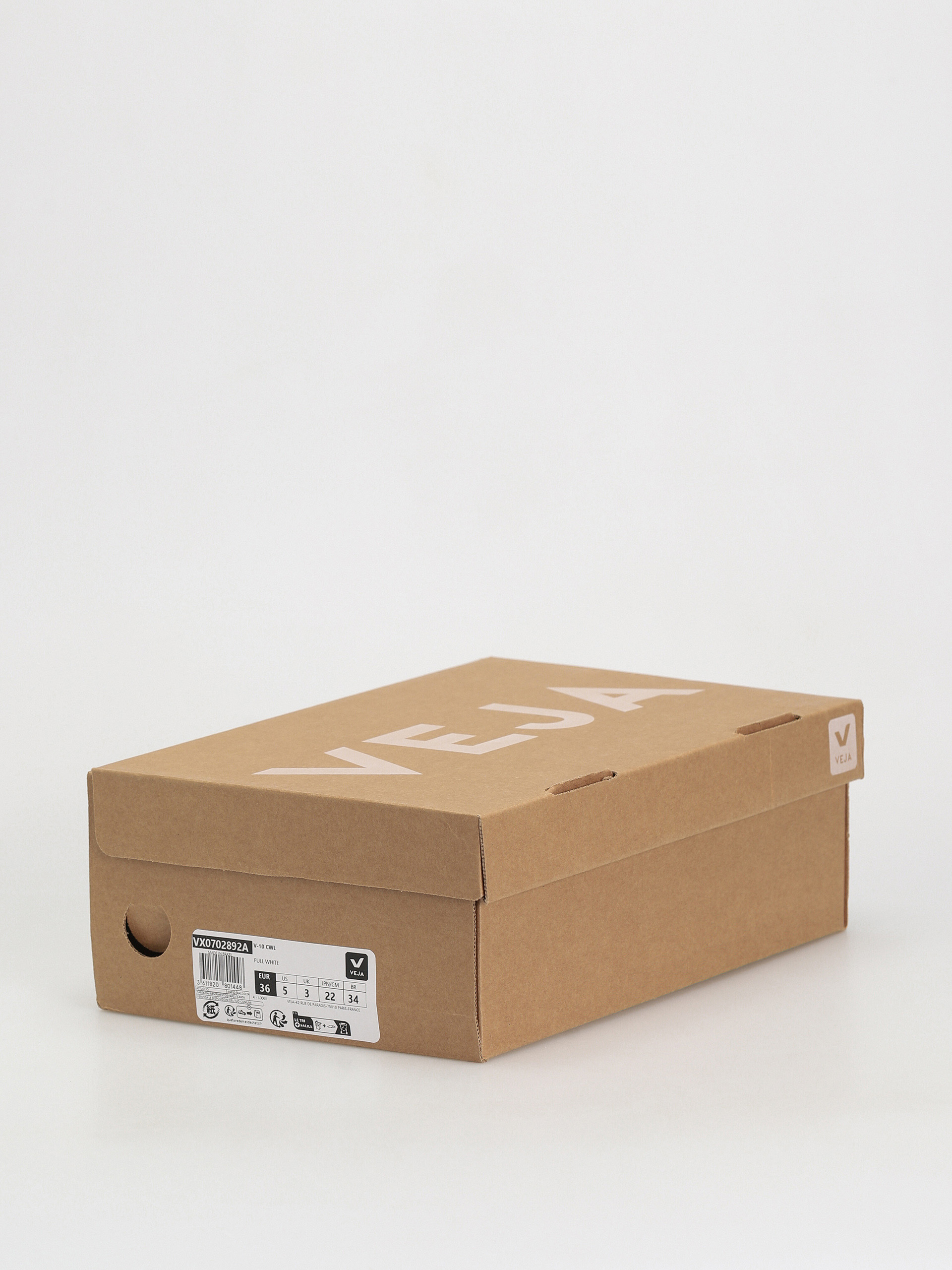 Veja V-10 Cipők Wmn (full white)