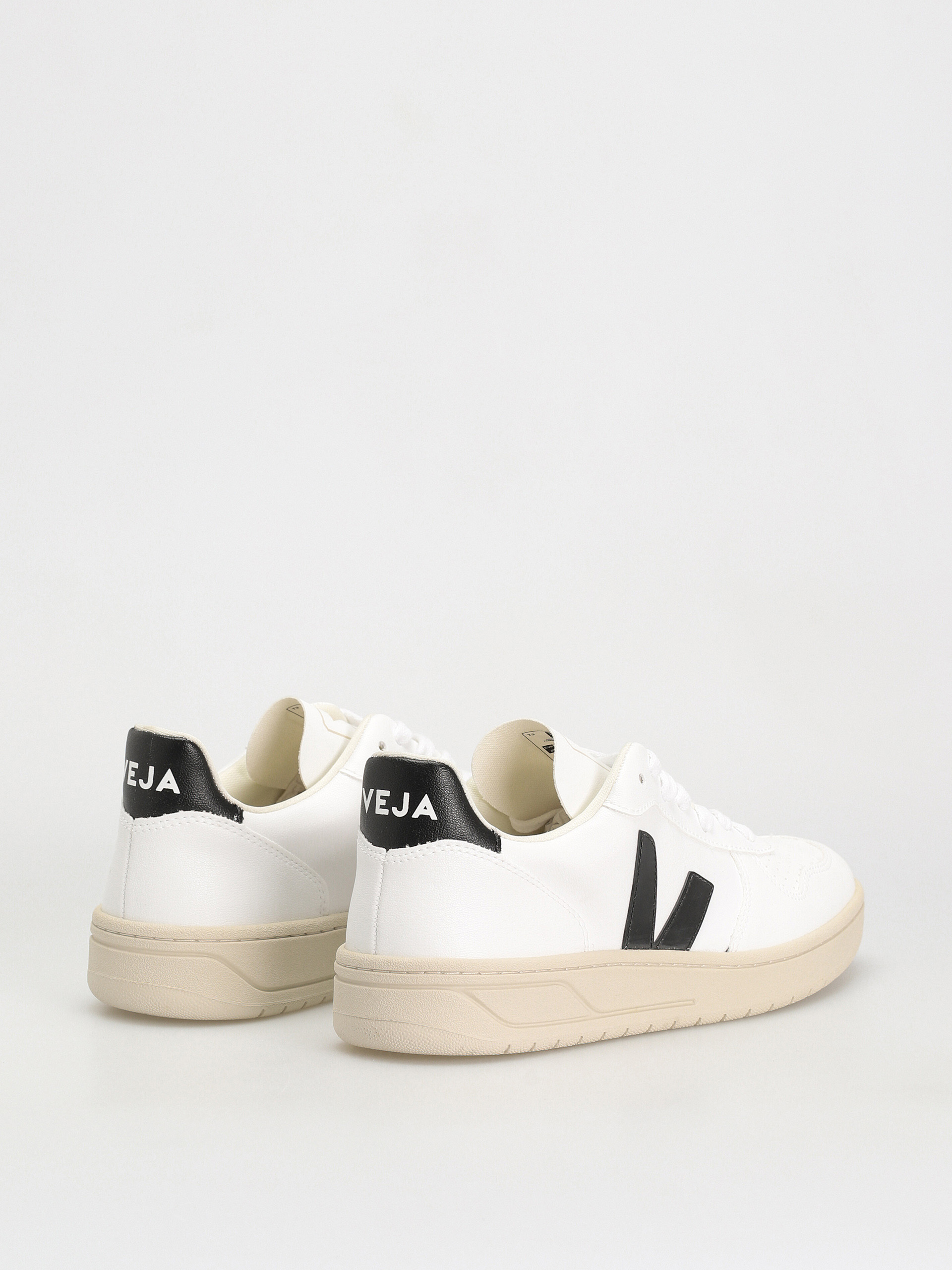Veja V-10 Cipők (white black)