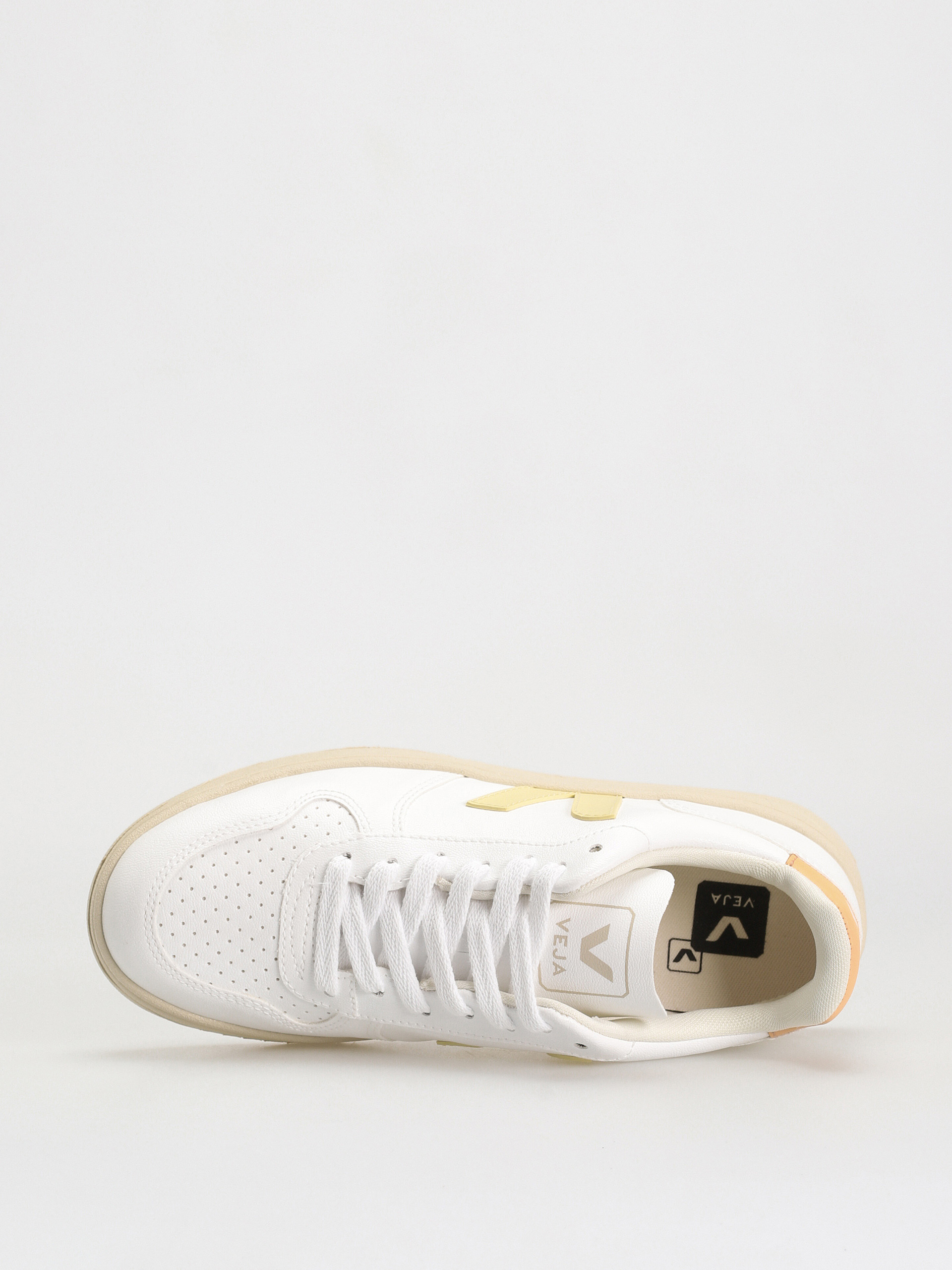 Veja V-10 Cipők Wmn (white sun peach)