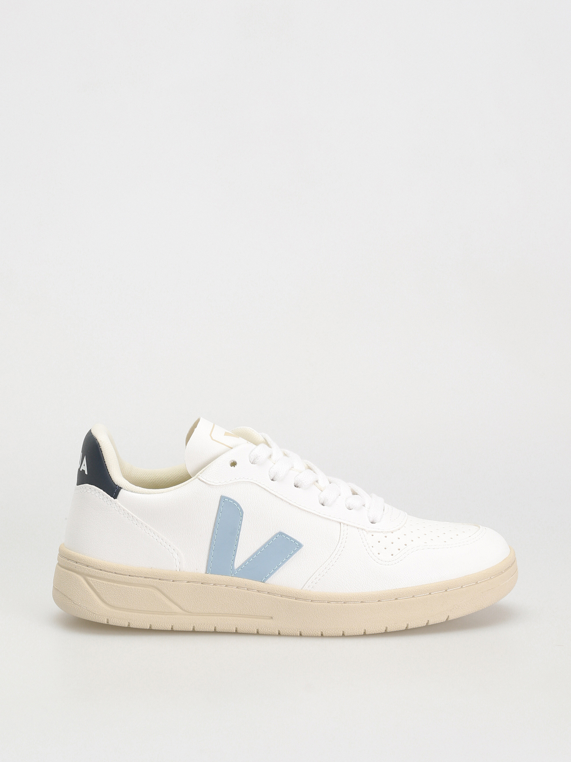 Veja V-10 Cipők Wmn (white steel nautico)