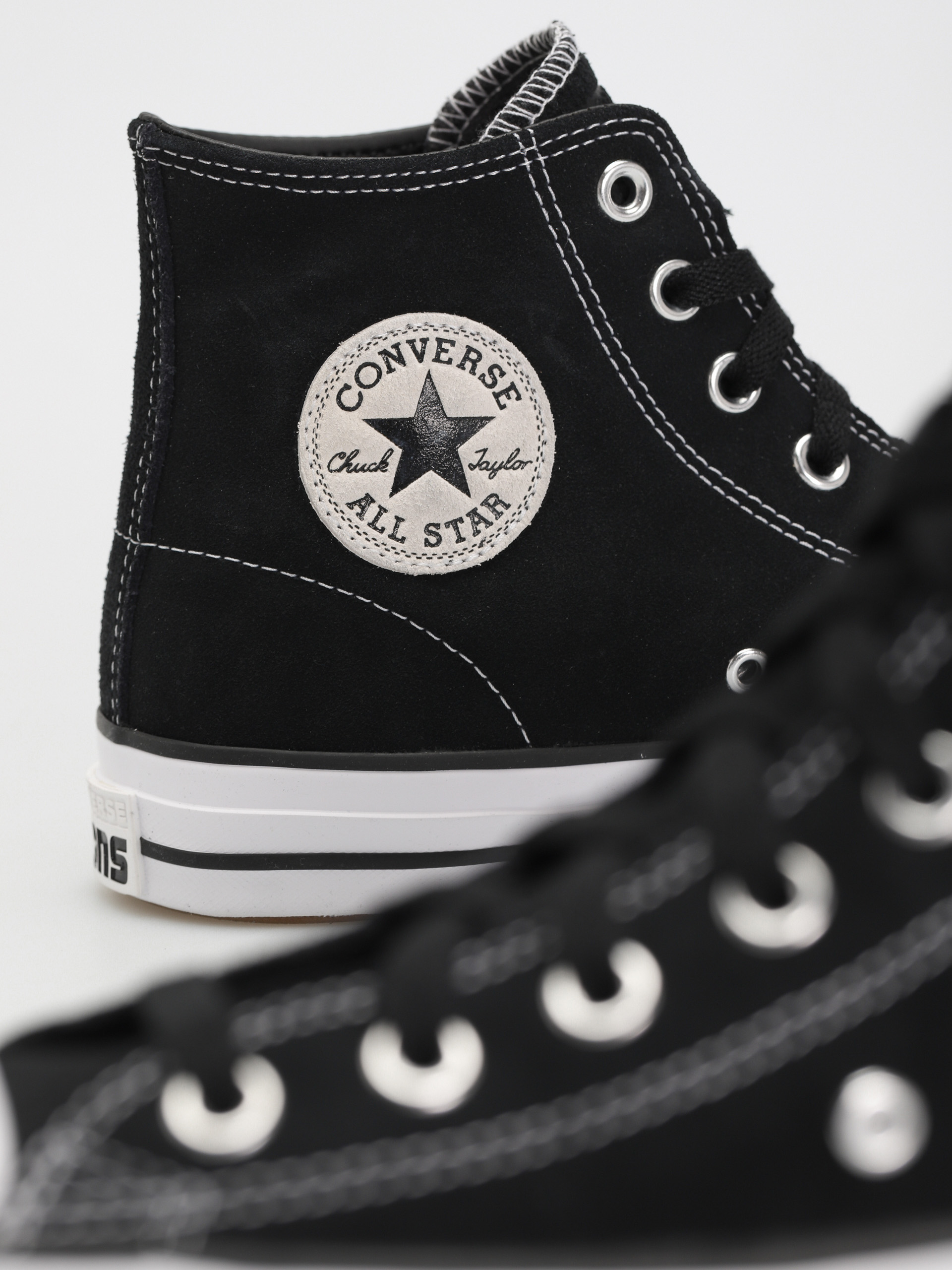 Converse Trampki Chuck Taylor All Star Pro Hi Cipők (black/black/white)