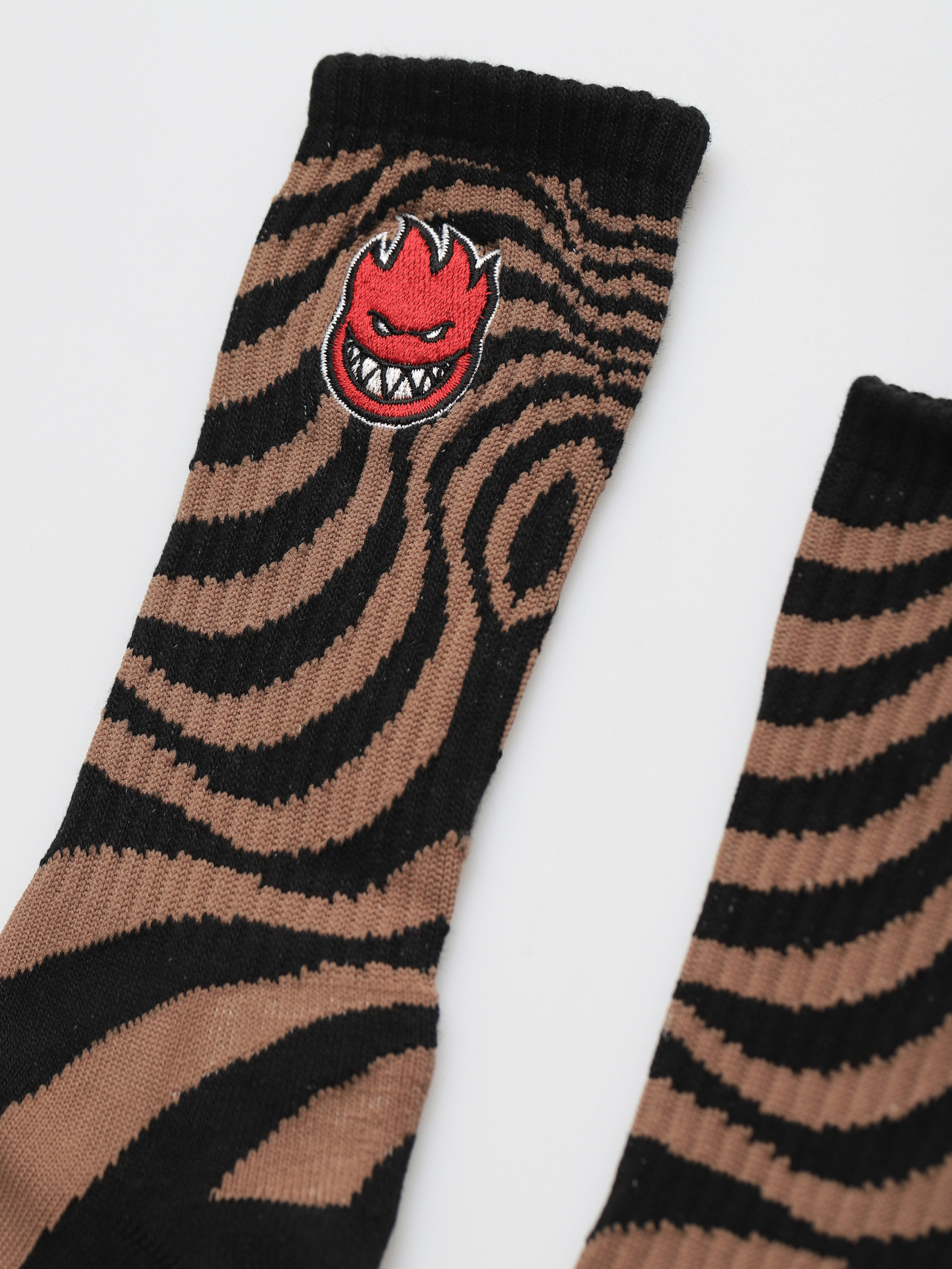 Spitfire Bighead Fill Emb Zokni (black/brown/red)