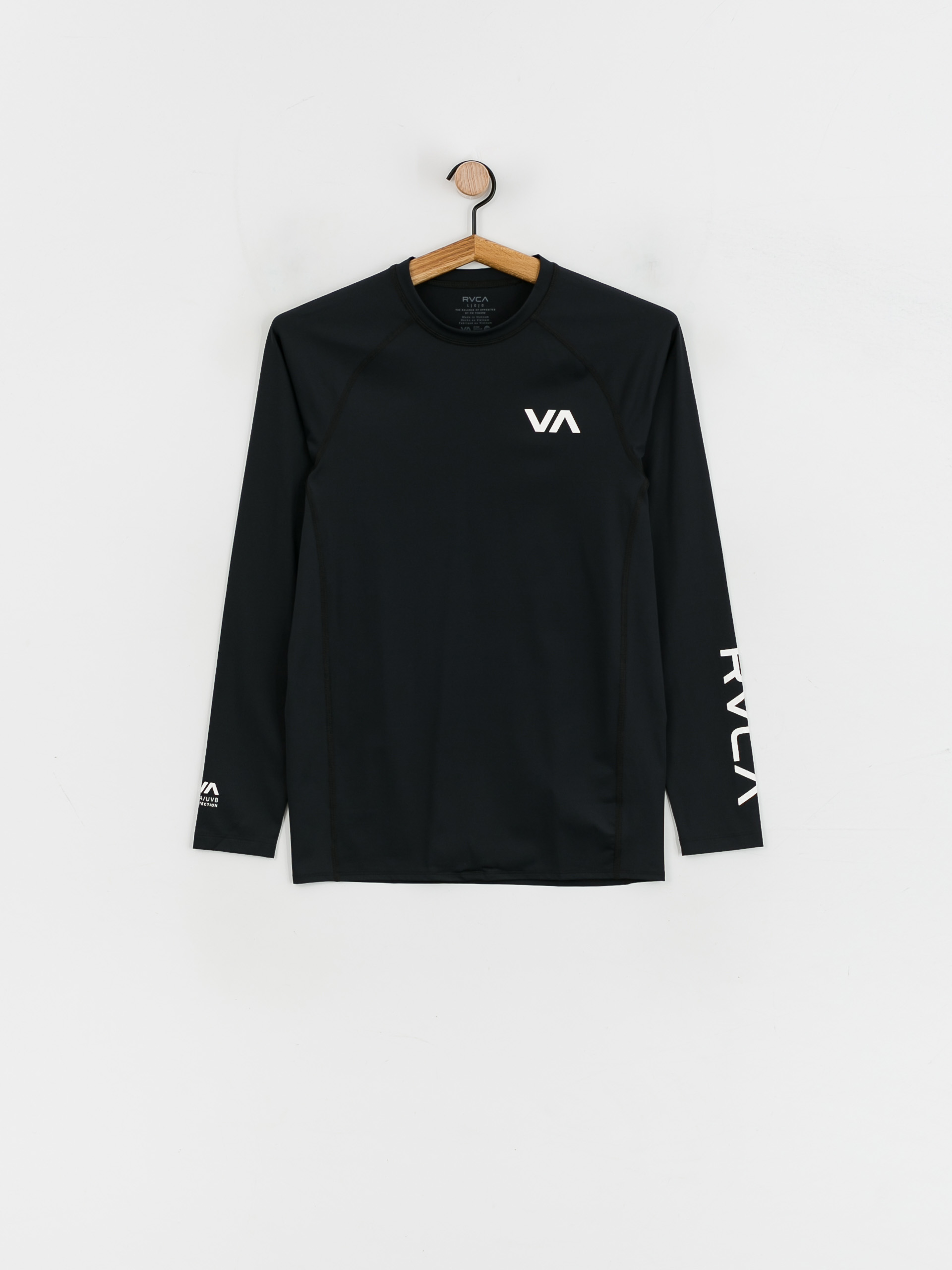 RVCA Rvca Rashguard Hosszú ujjú felső (black)