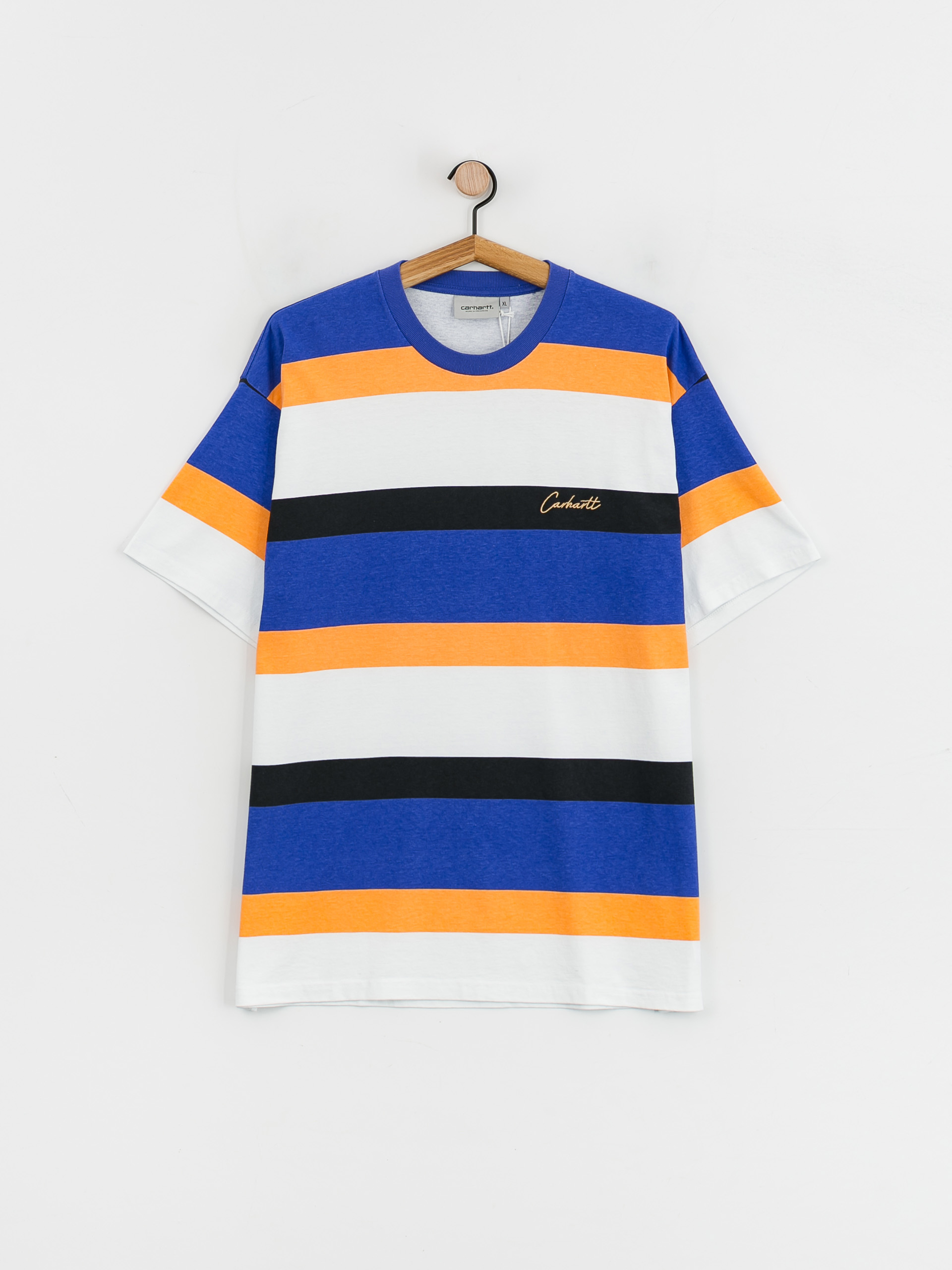 Carhartt WIP Crouser póló (crouser stripe lazurite)