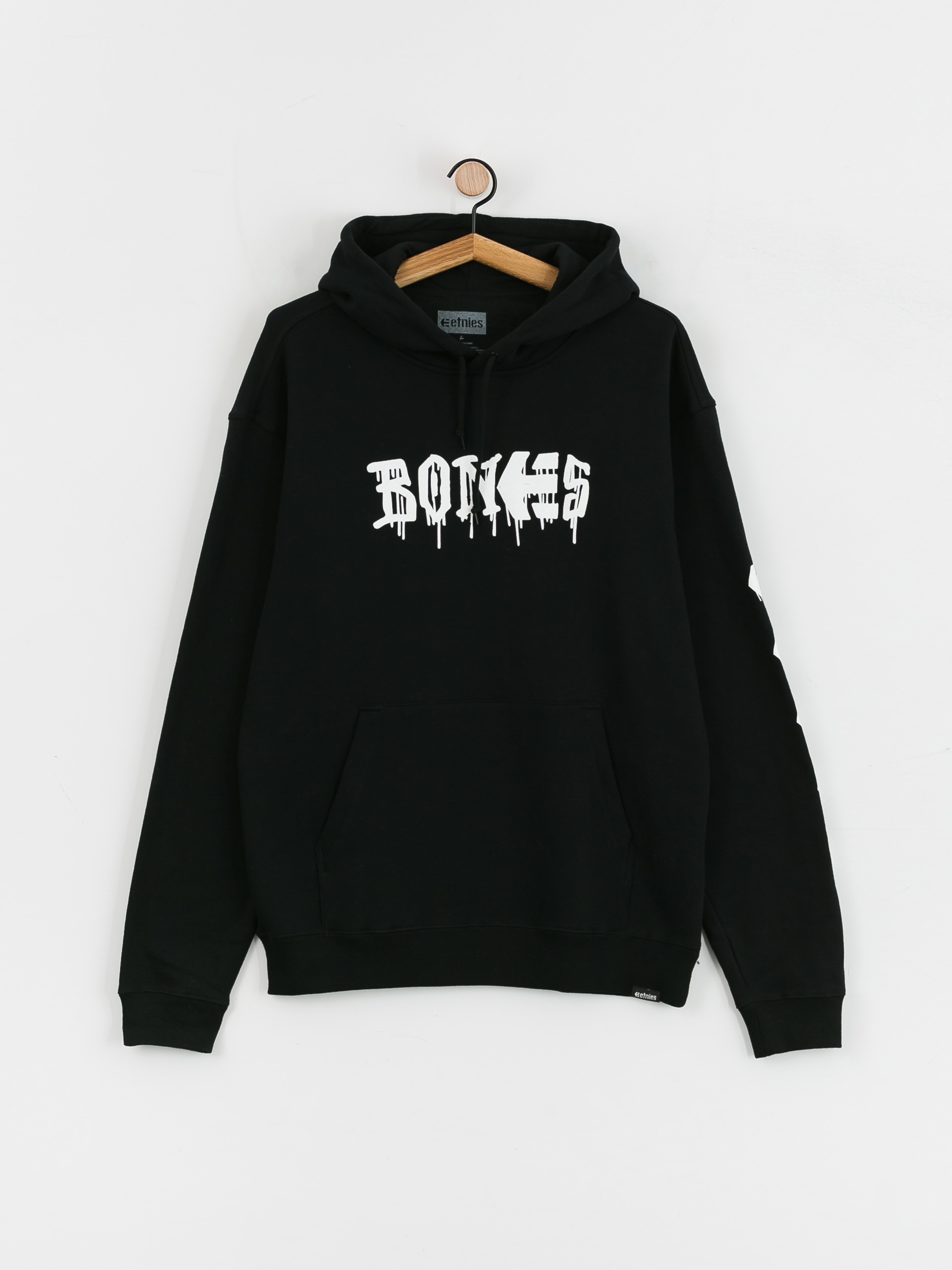 Etnies Bones HD Kapucnis pulóver (black)