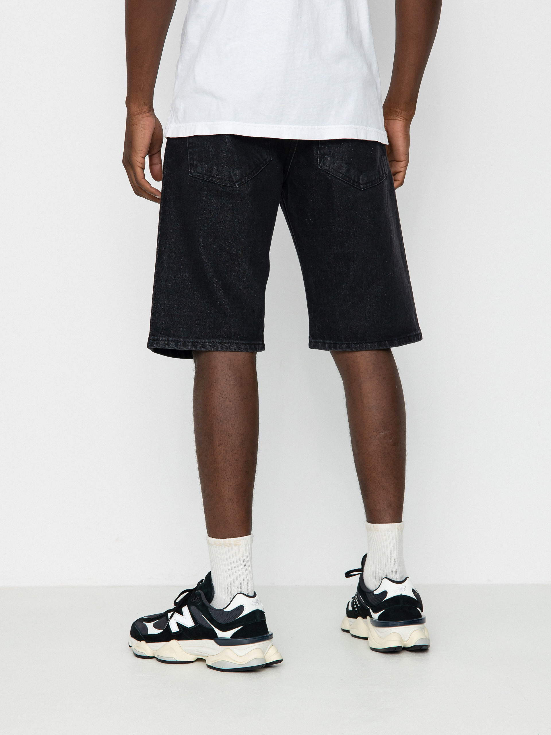 MassDnm Jeans Signature 2.0 Tapered Fit Rövidnadrág (black washed)