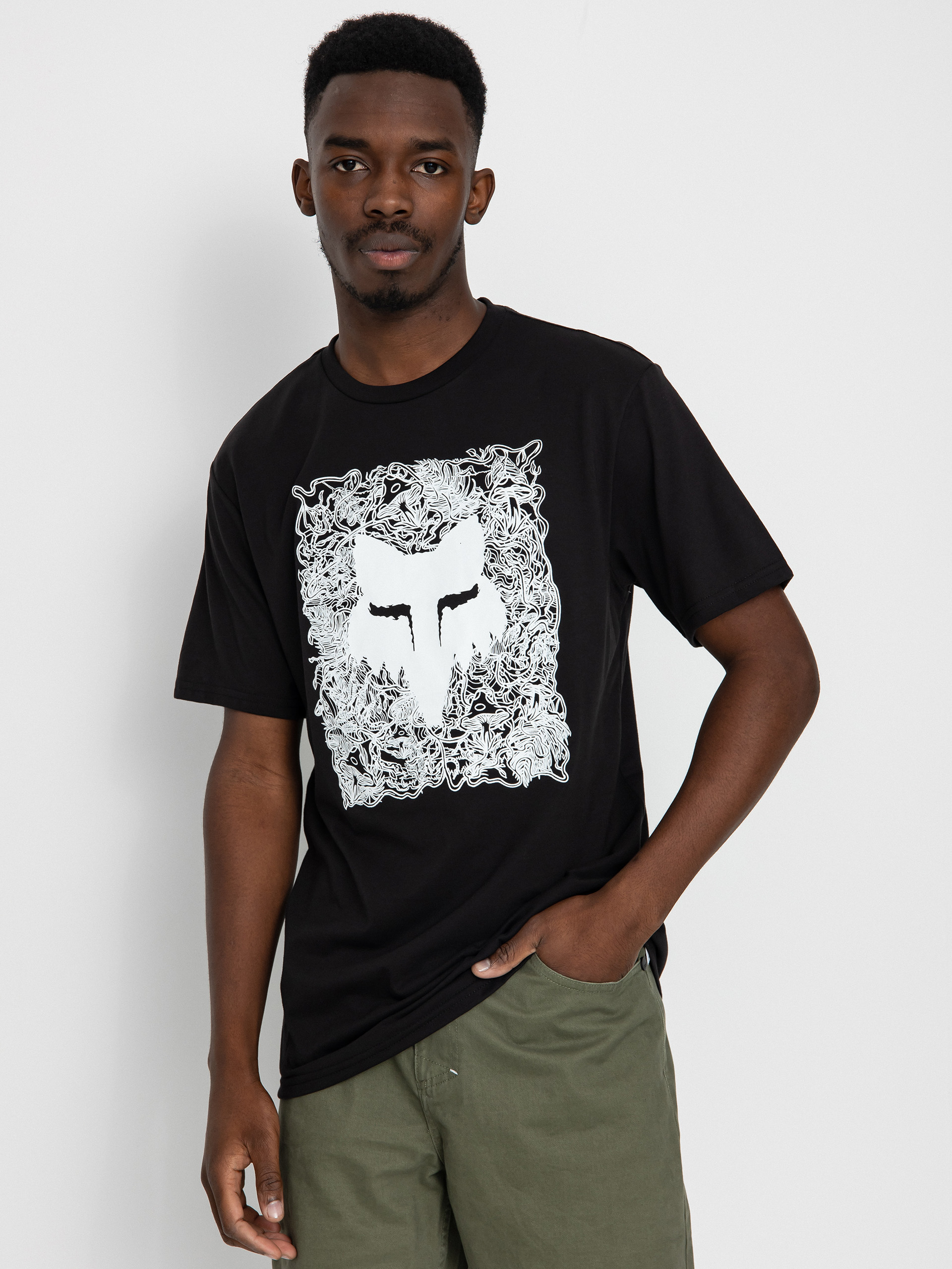 Fox Auxlry Tech póló (black)