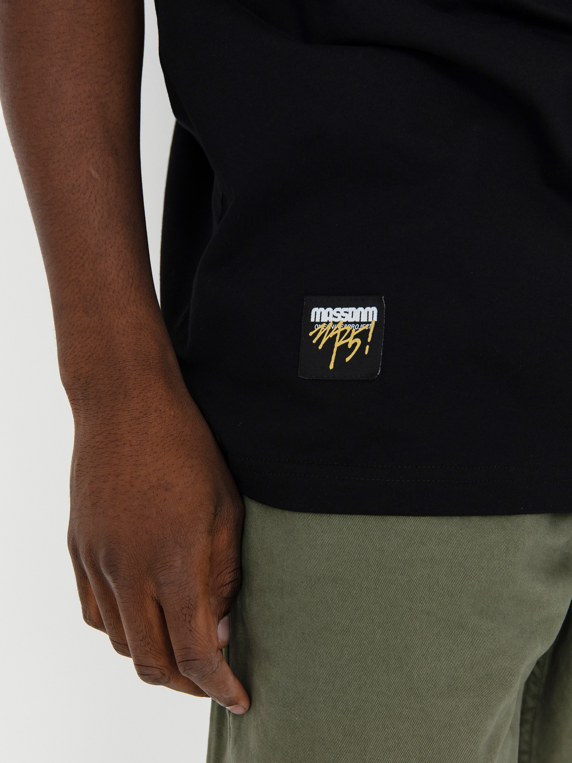 MassDnm Chrome Ujjatlan felső (black)