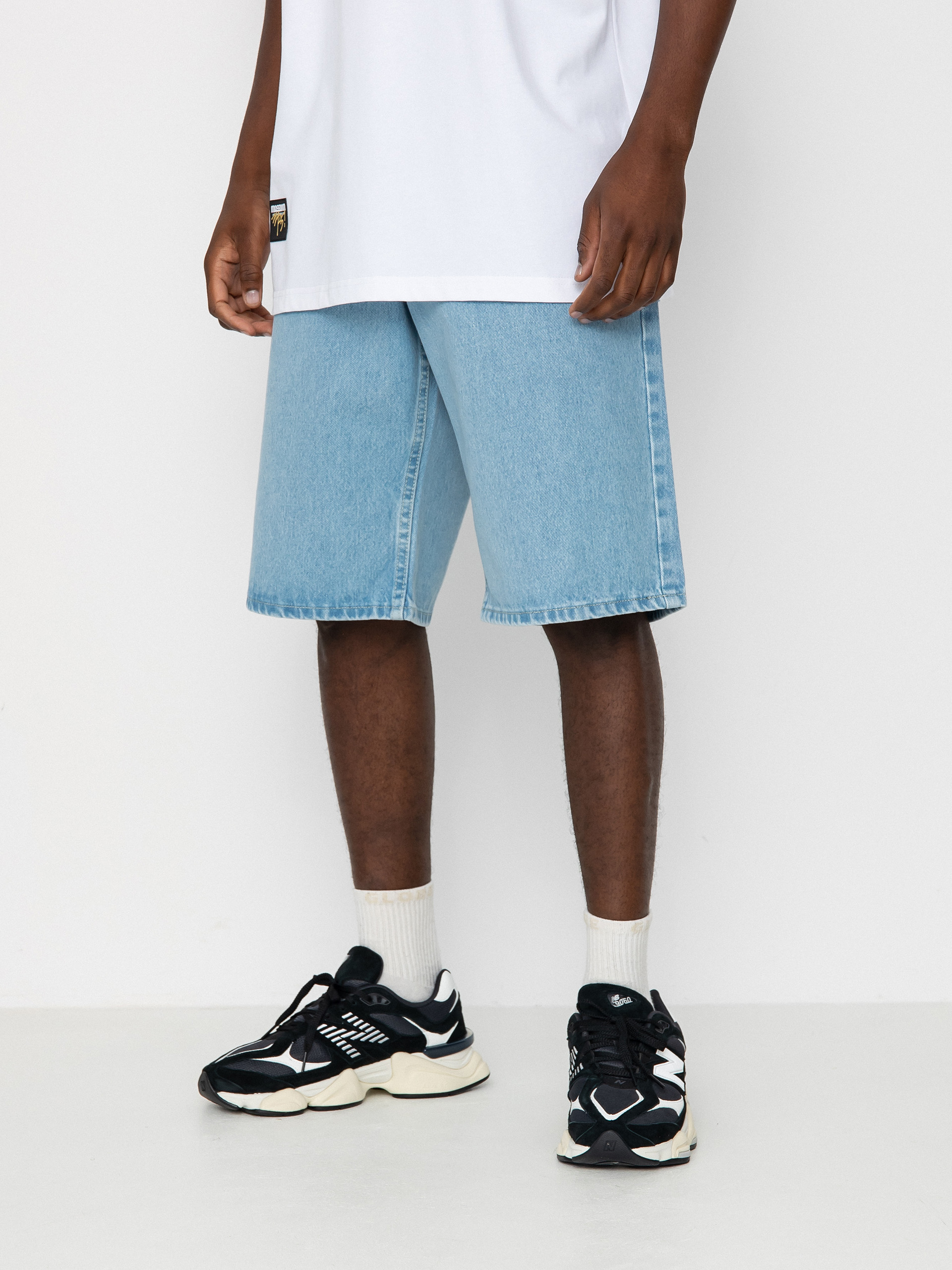 MassDnm Jeans Base Regular Fit Rövidnadrág (light blue)