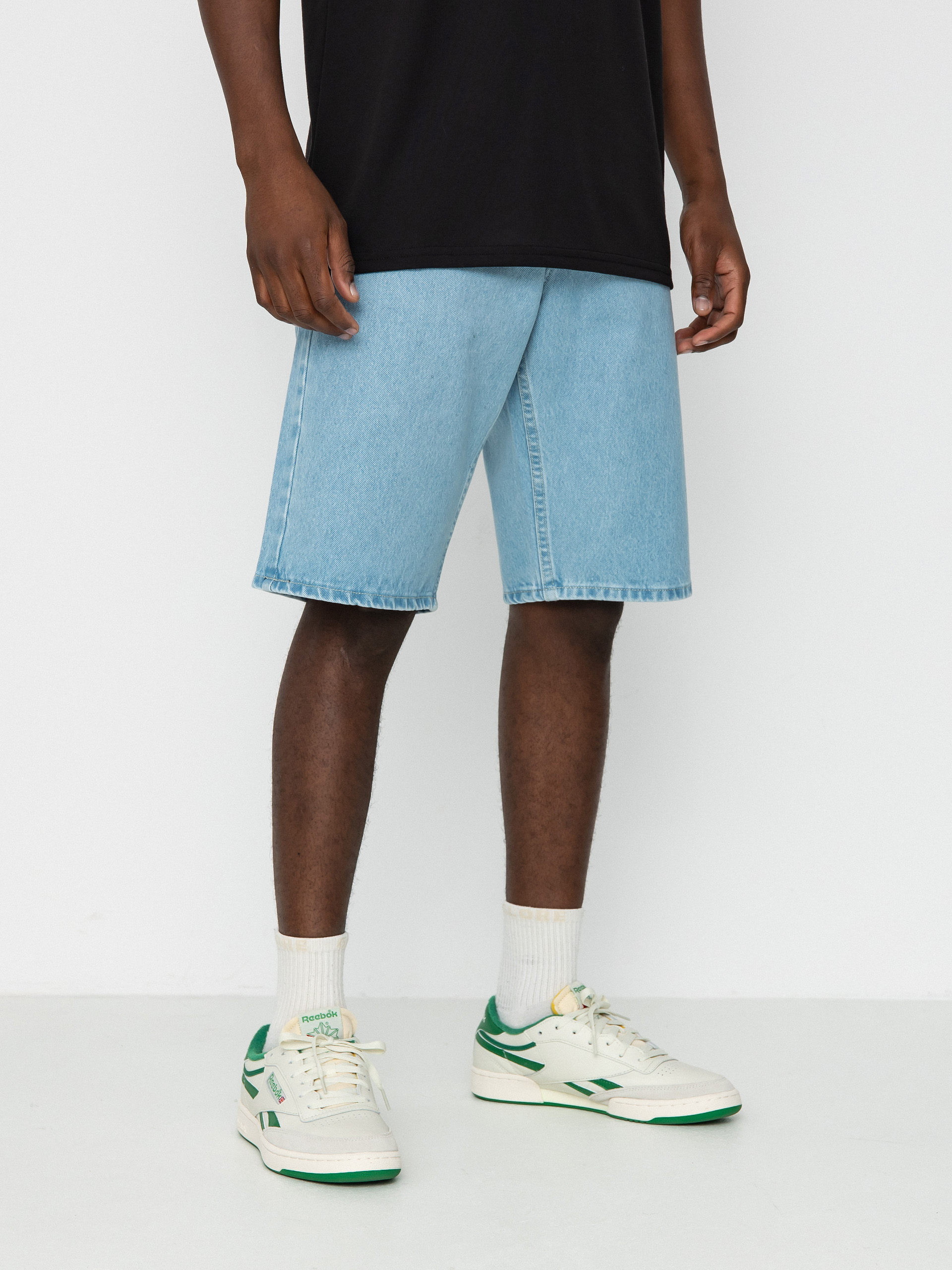 MassDnm Jeans Signature 2.0 Tapered Fit Rövidnadrág (light blue)