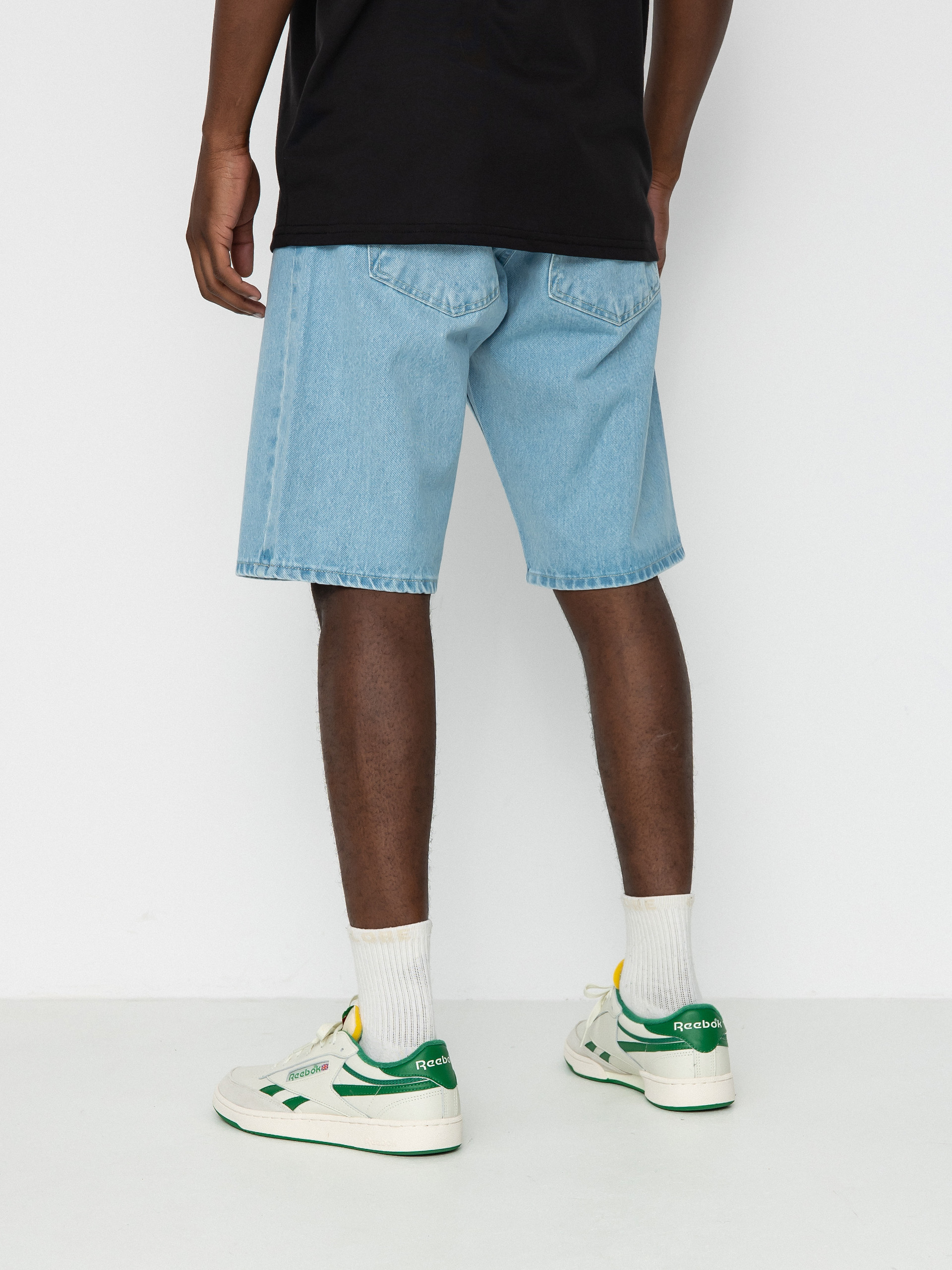 MassDnm Jeans Signature 2.0 Tapered Fit Rövidnadrág (light blue)