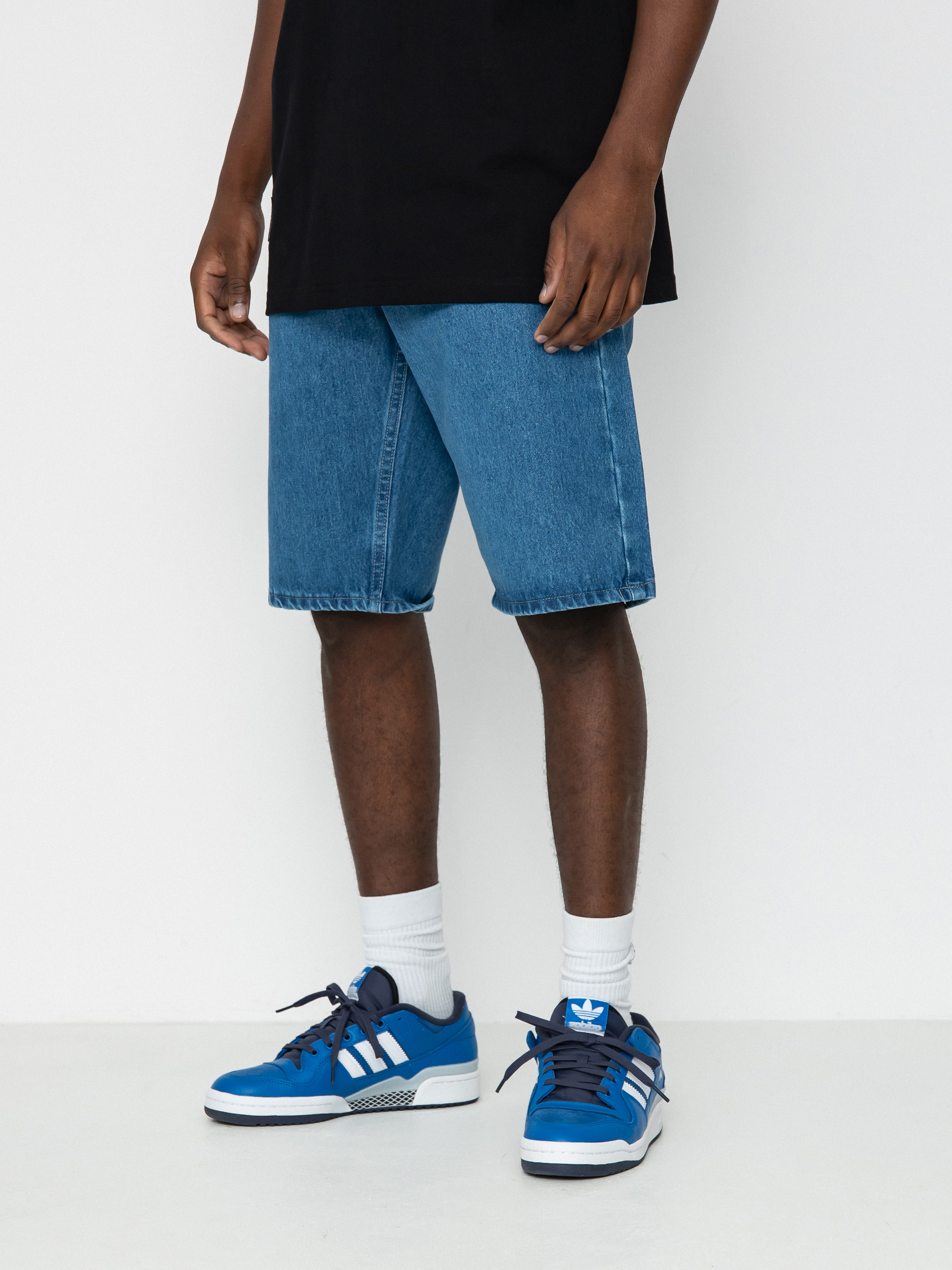 MassDnm Jeans Signature 2.0 Tapered Fit Rövidnadrág (blue)