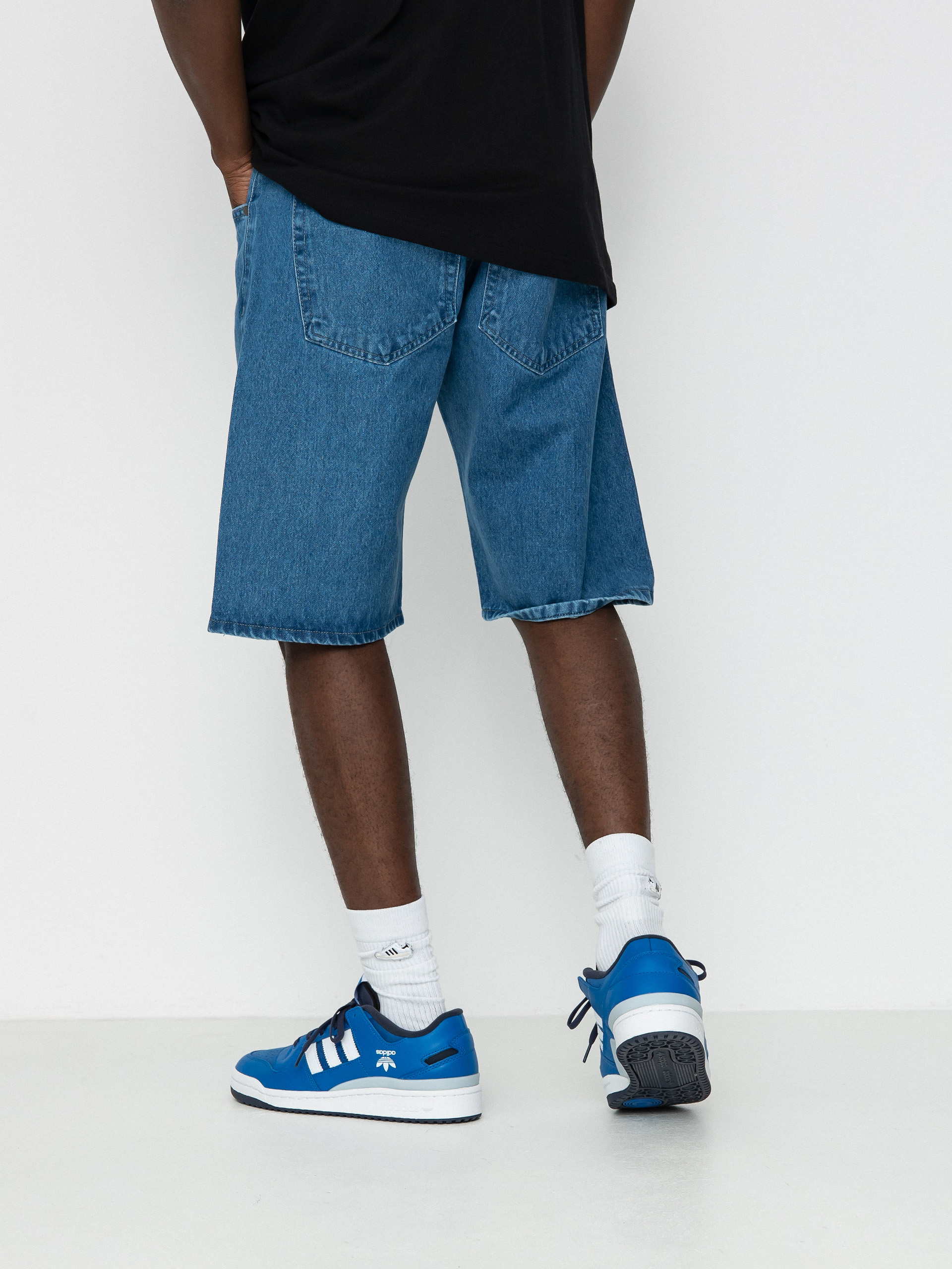 MassDnm Jeans Signature 2.0 Tapered Fit Rövidnadrág (blue)