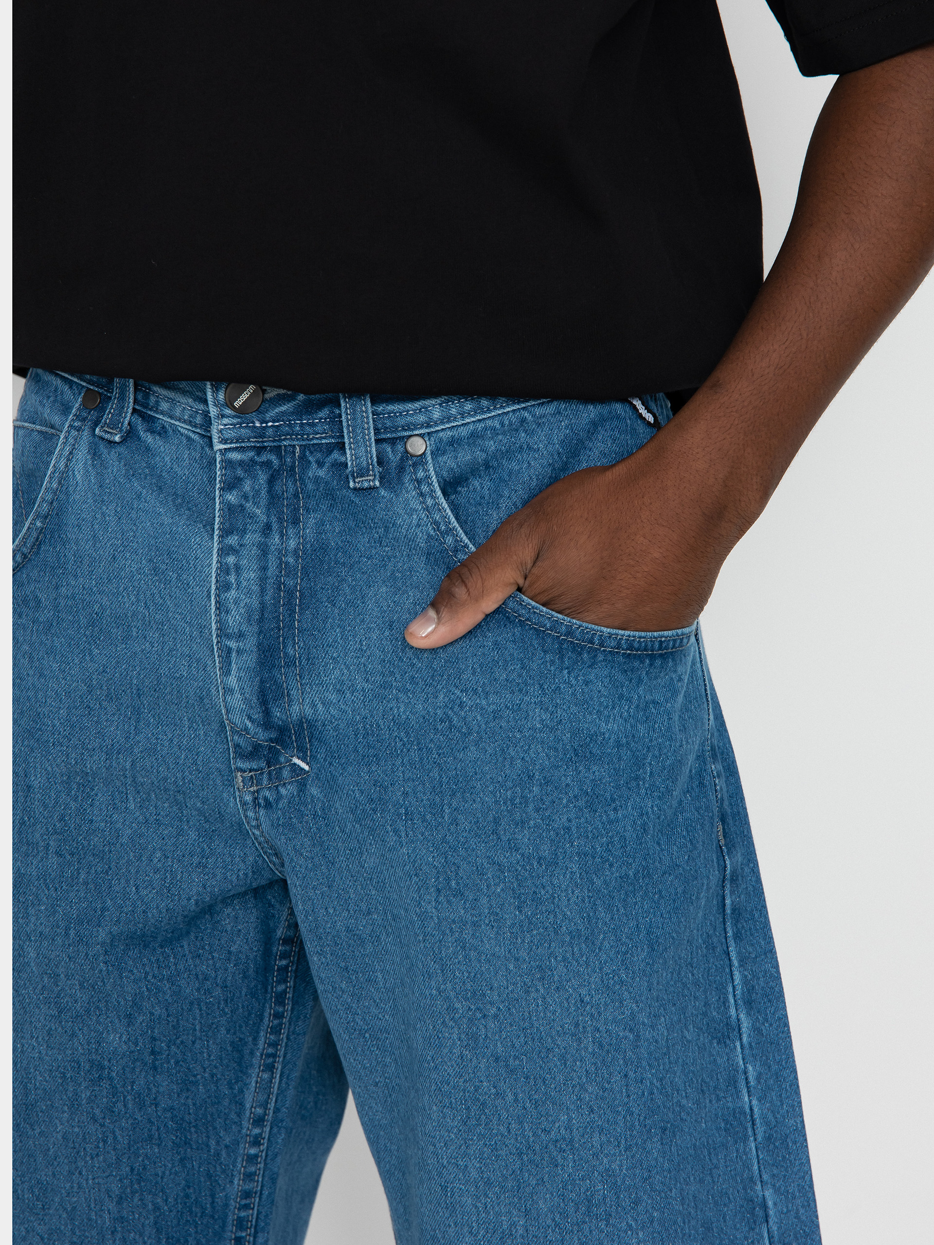 MassDnm Jeans Signature 2.0 Tapered Fit Rövidnadrág (blue)