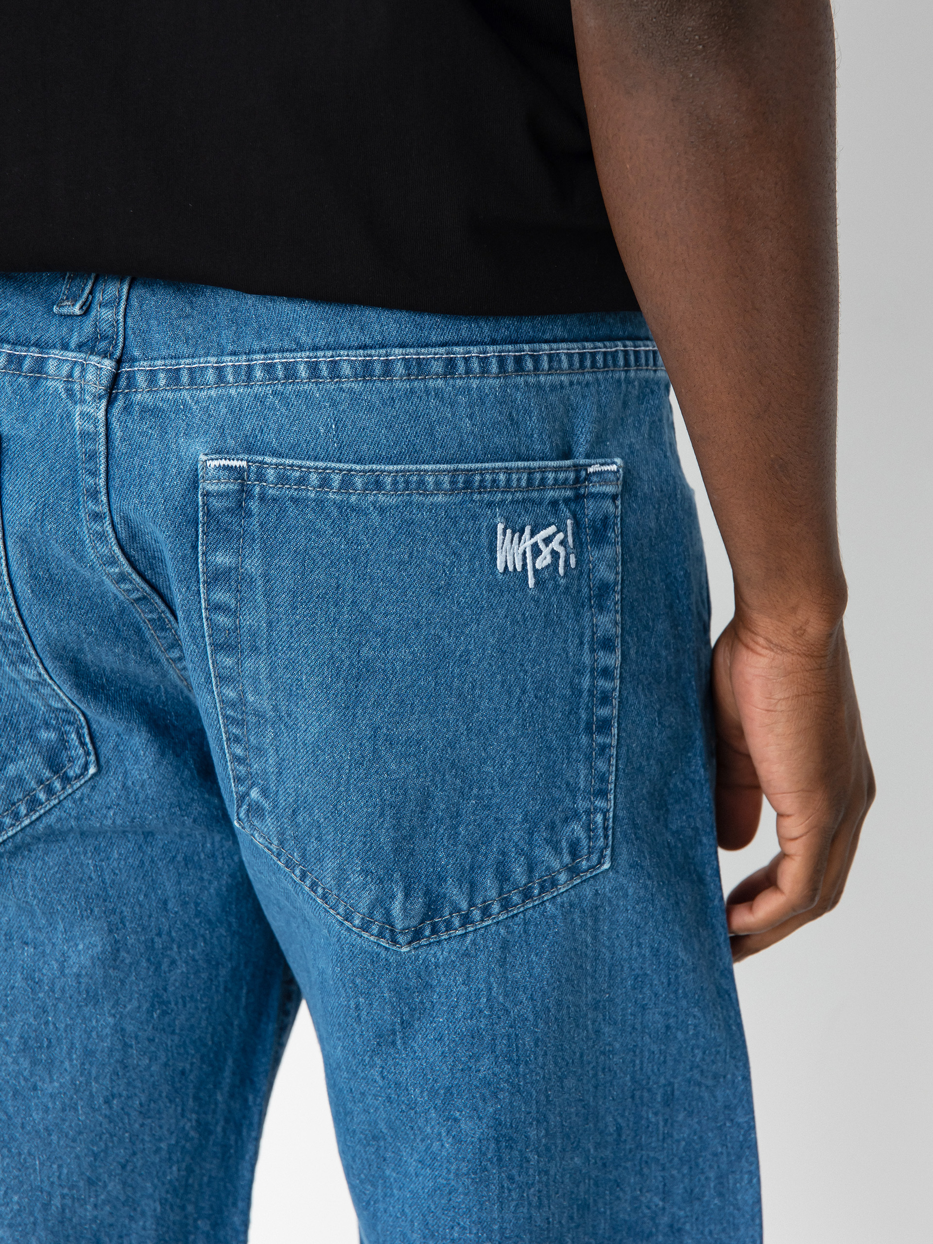 MassDnm Jeans Signature 2.0 Tapered Fit Rövidnadrág (blue)