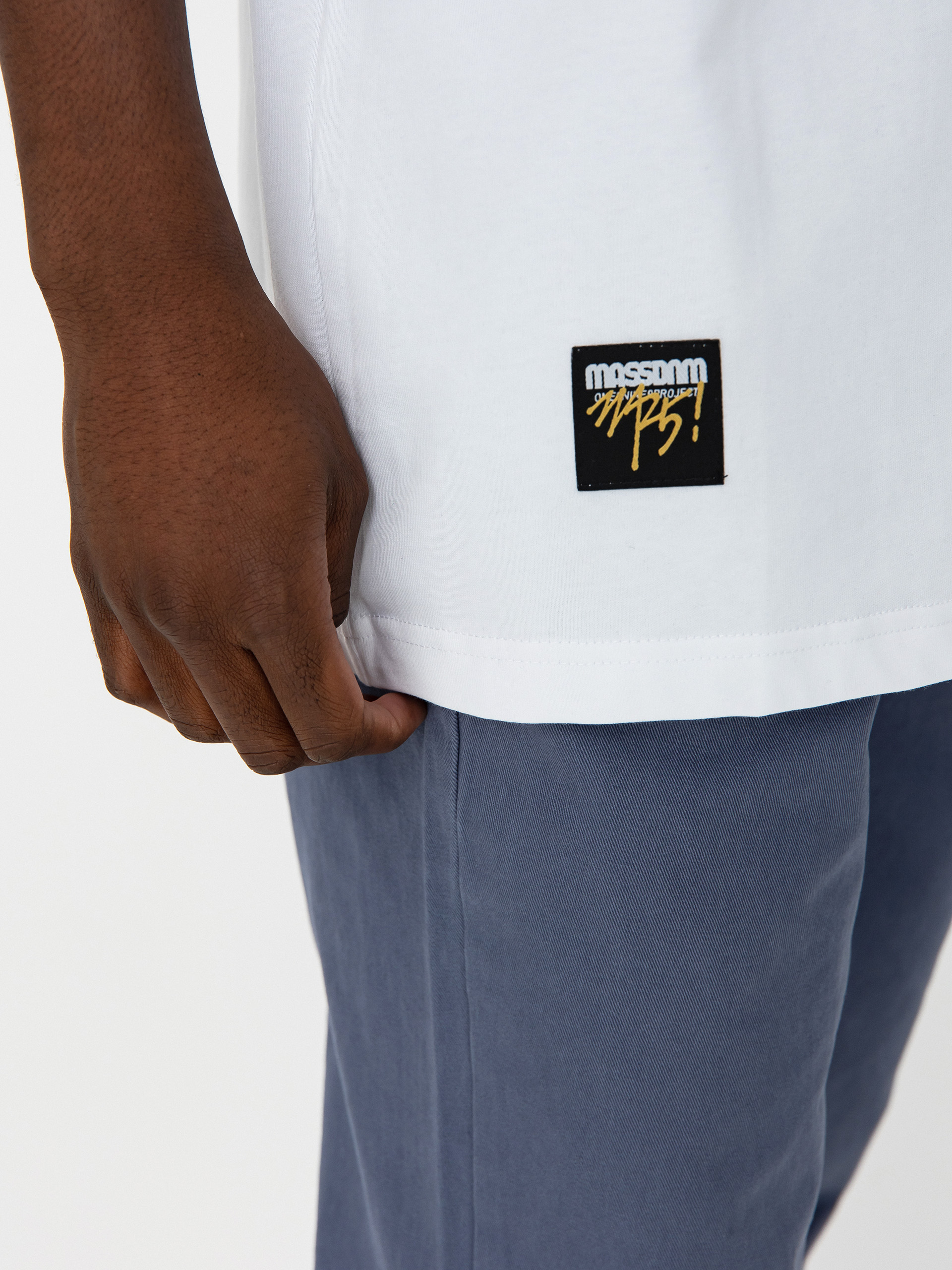 MassDnm Bulletproof Póló (white)