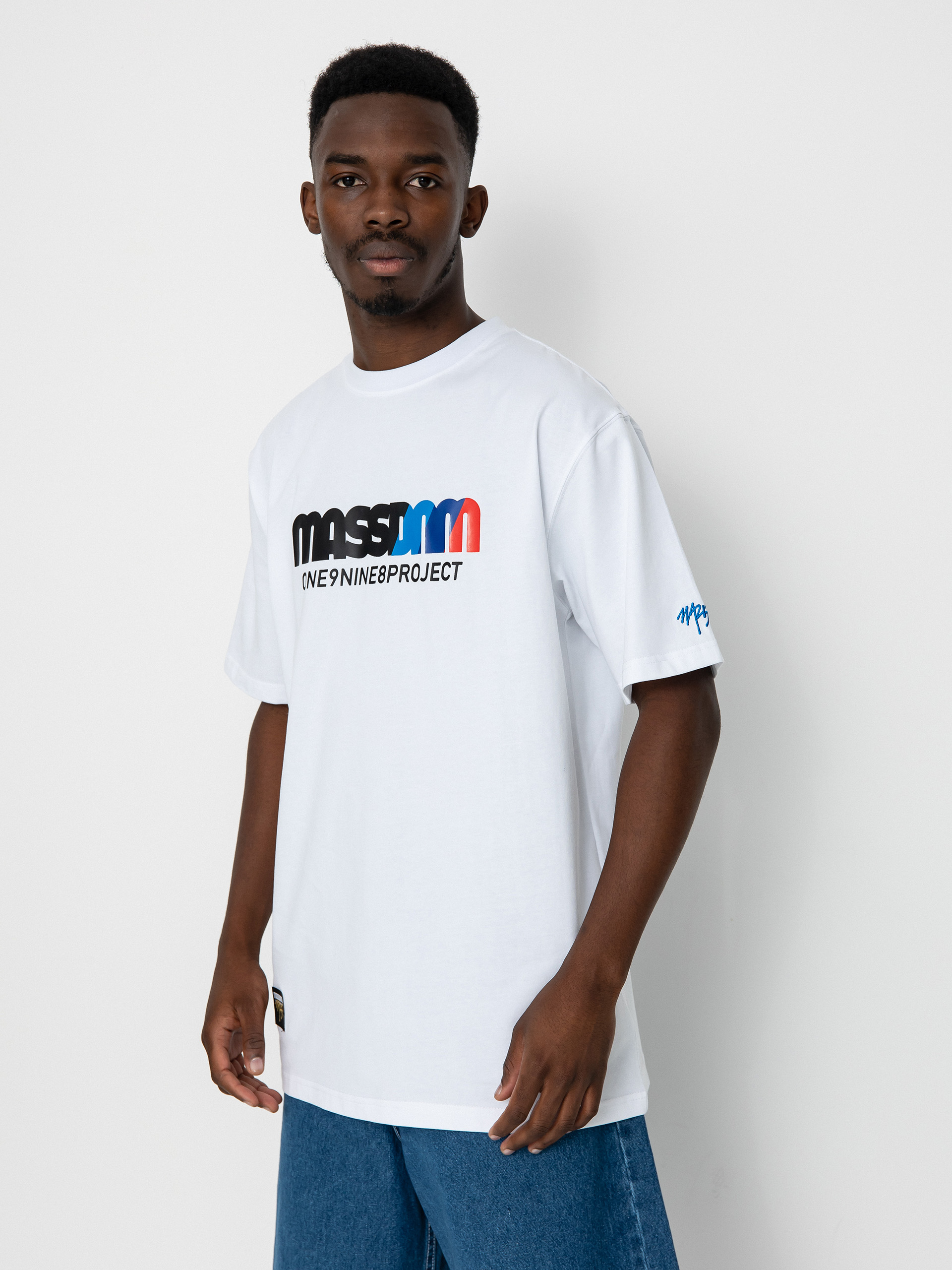 MassDnm Faster póló (white)