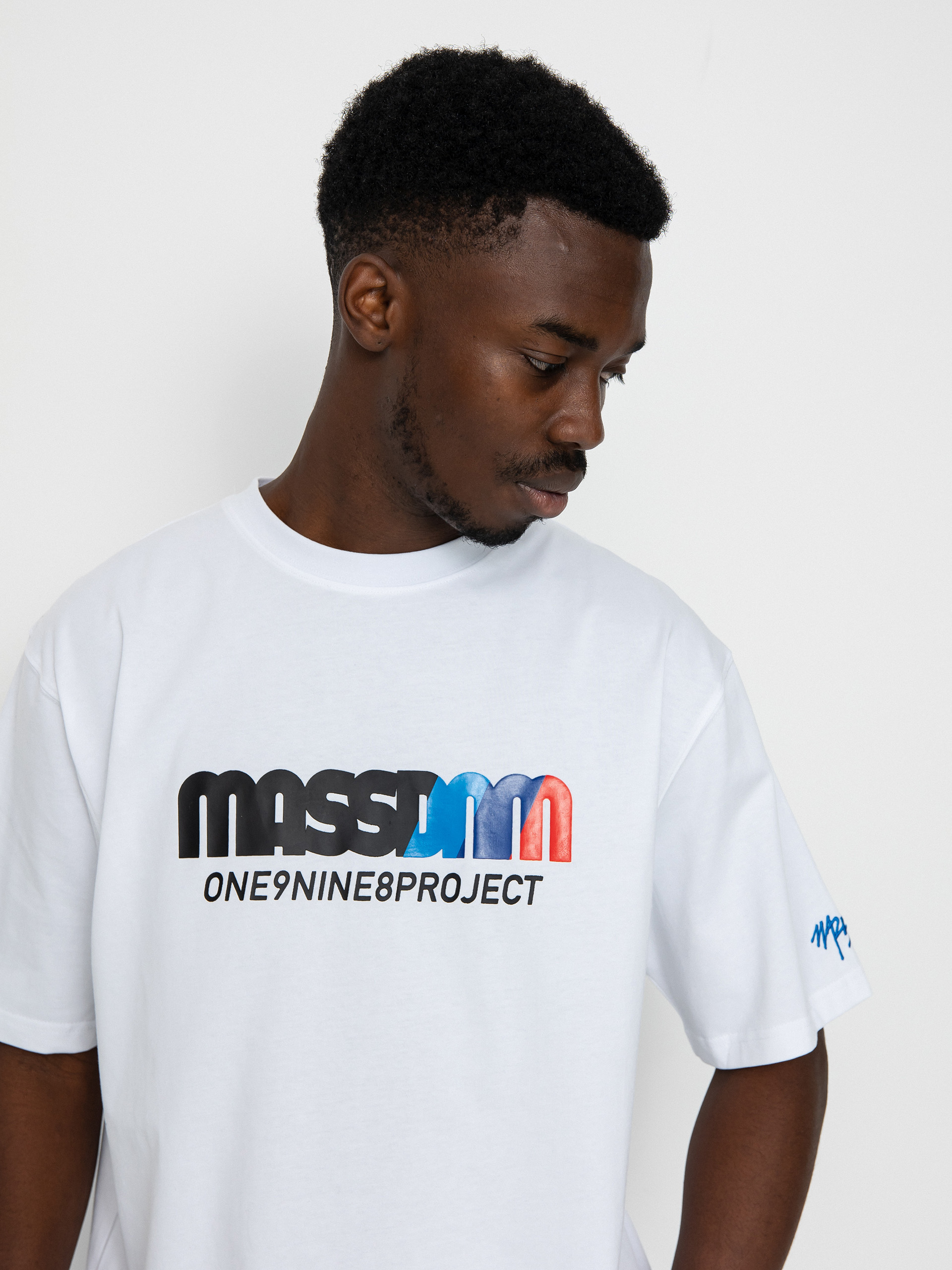 MassDnm Faster póló (white)