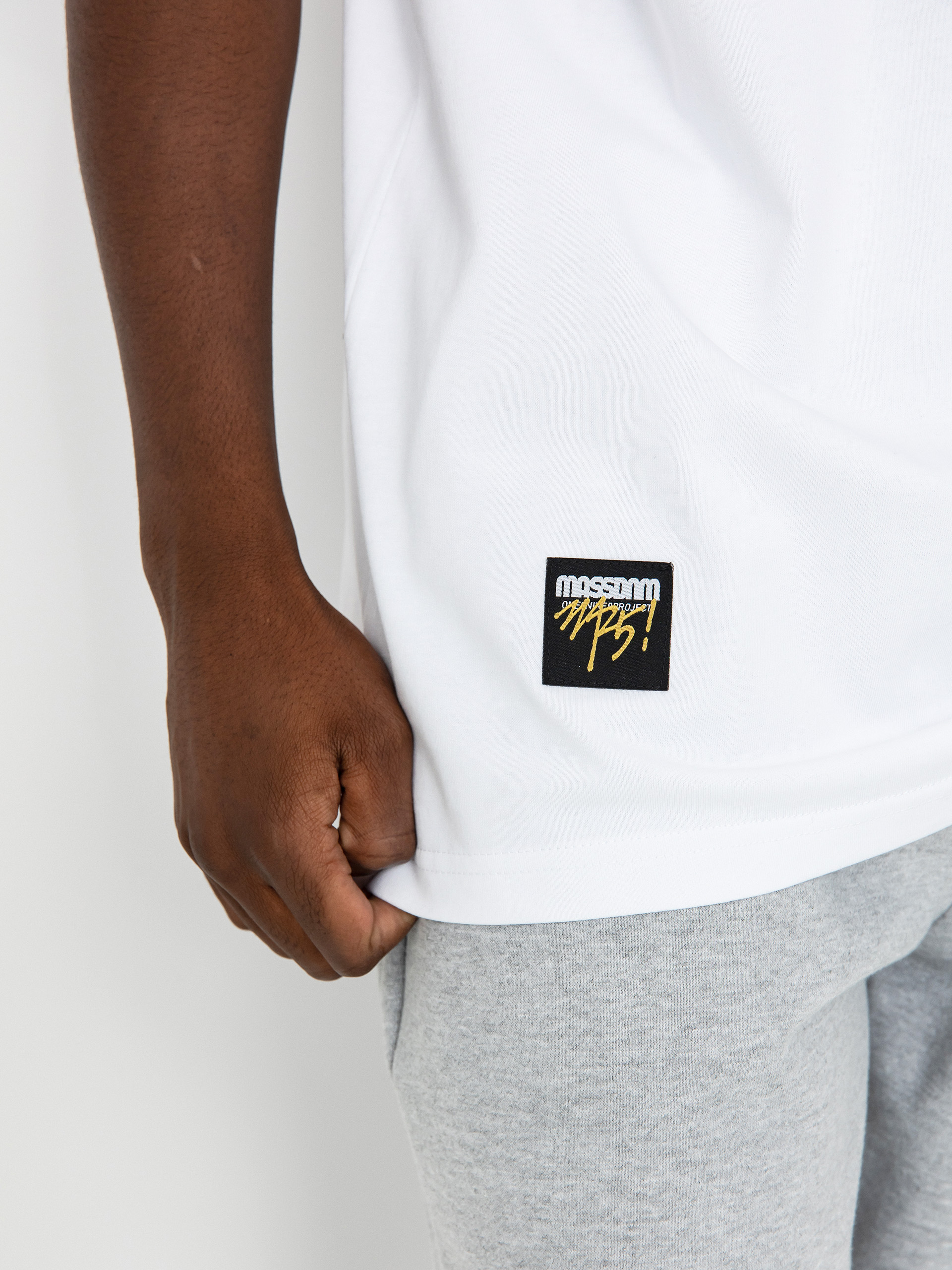 MassDnm Name póló (white)